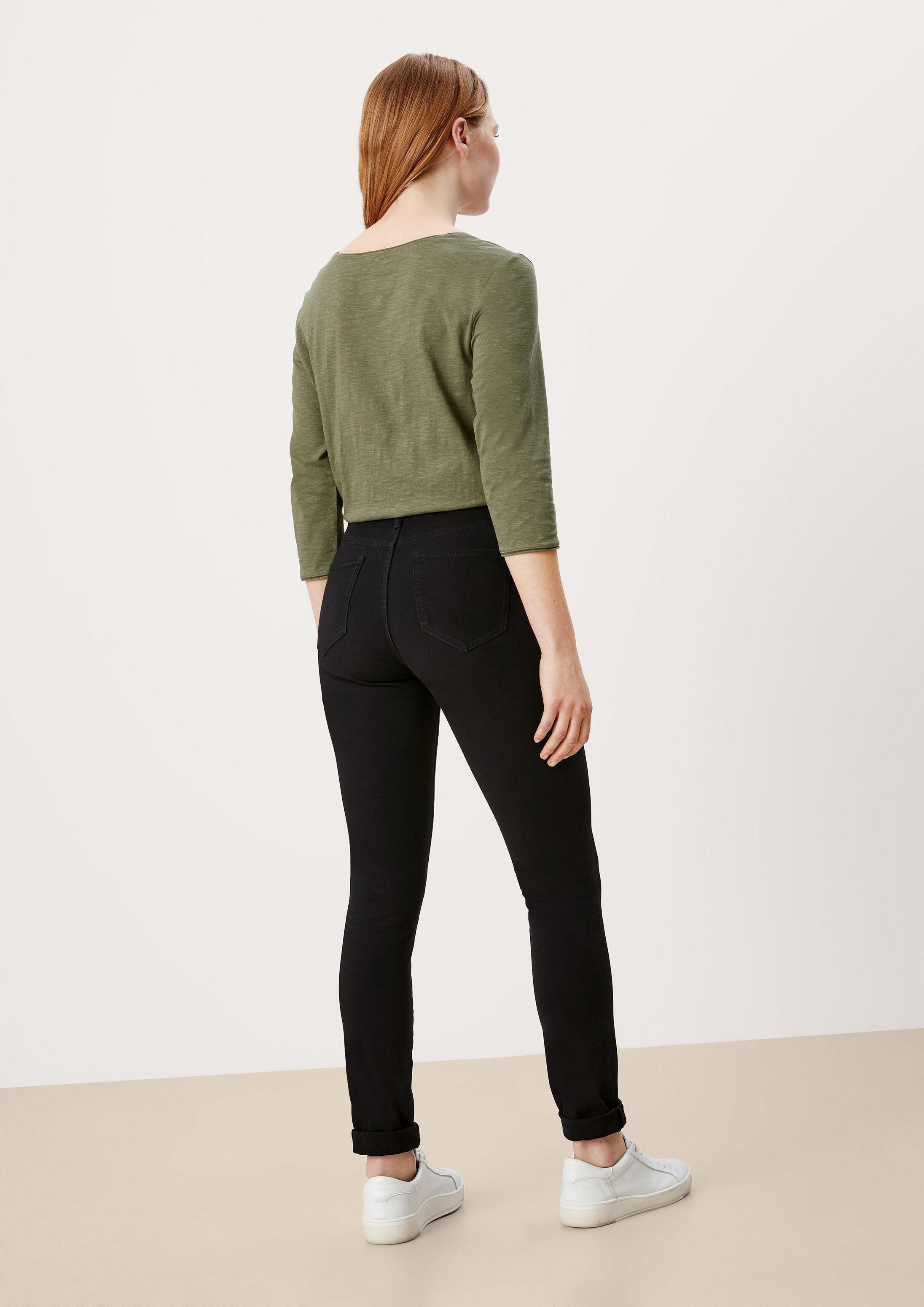 s.Oliver Skinny-fit-Jeans Jeans-Hose IZABELL Skinny: Jeans mit hohem Bund