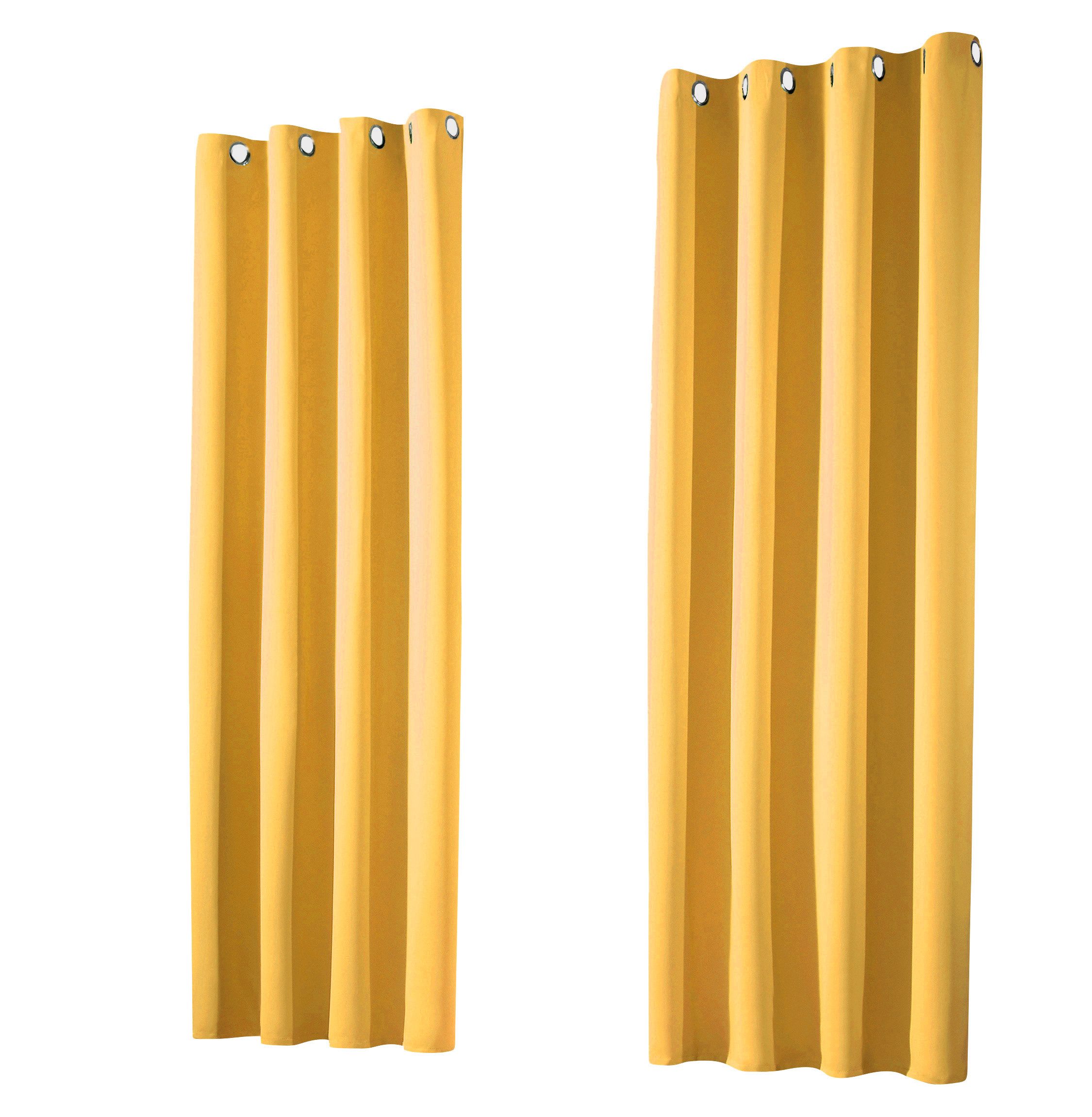 heimtexland Verdunkelungsvorhang Thermo Verdunkelungsgardinen Ösenschal Vor günstig online kaufen