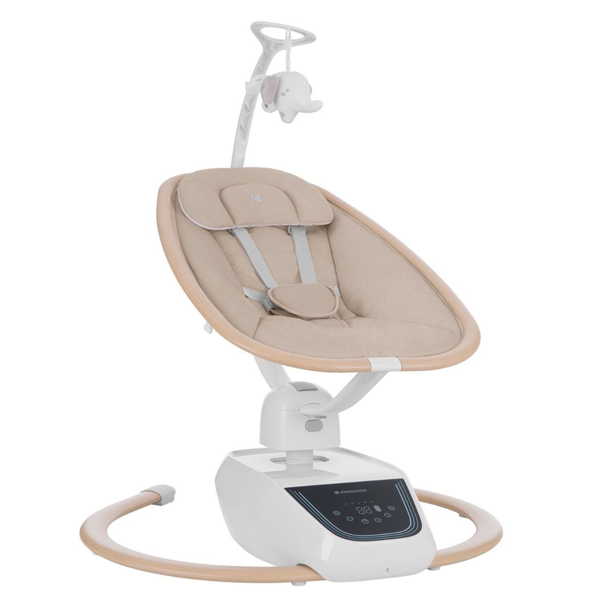 Kikkaboo Babywippe Babywippe BeMoove elektrisch, Moskitonetz günstig online kaufen