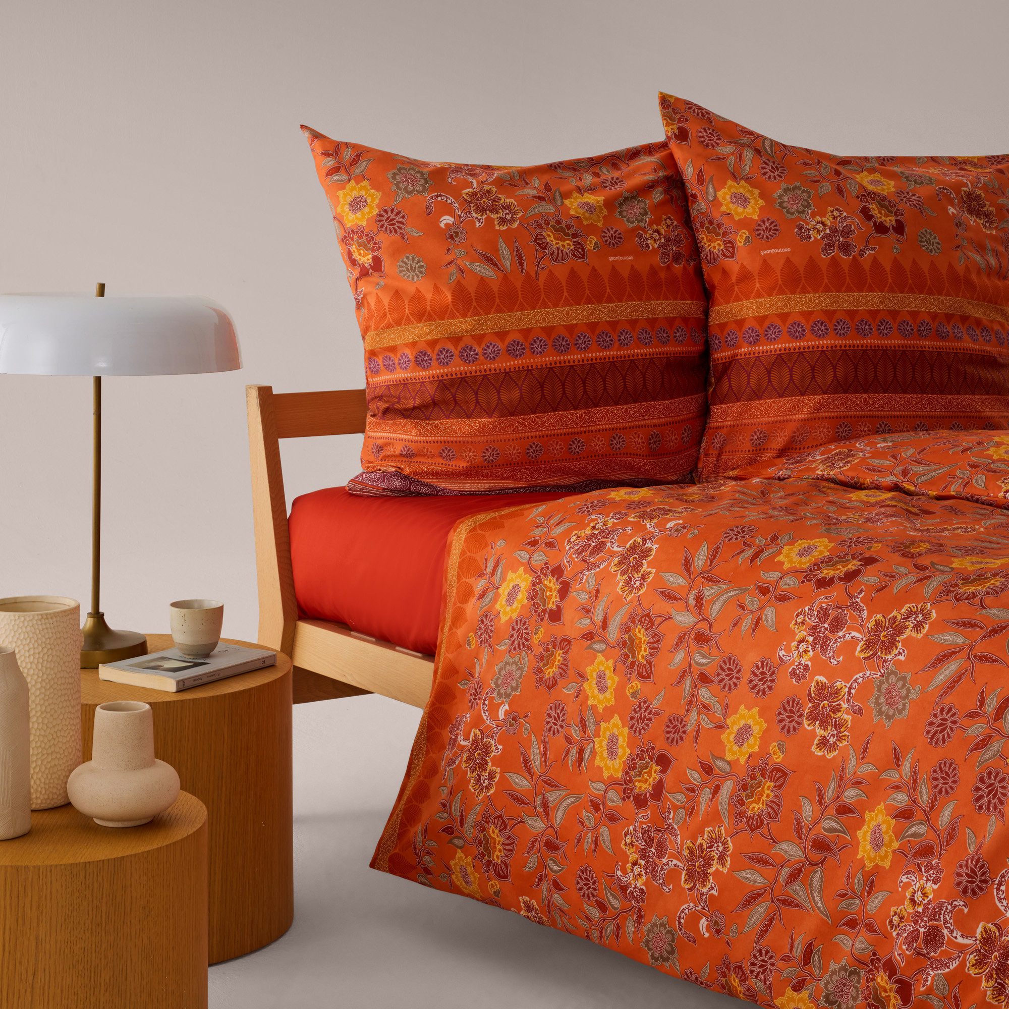 Bassetti Bettwäsche Bettwäsche "Varigotti", Mako-Satin, Feinsatin Paisley/Blumen/Ornamente