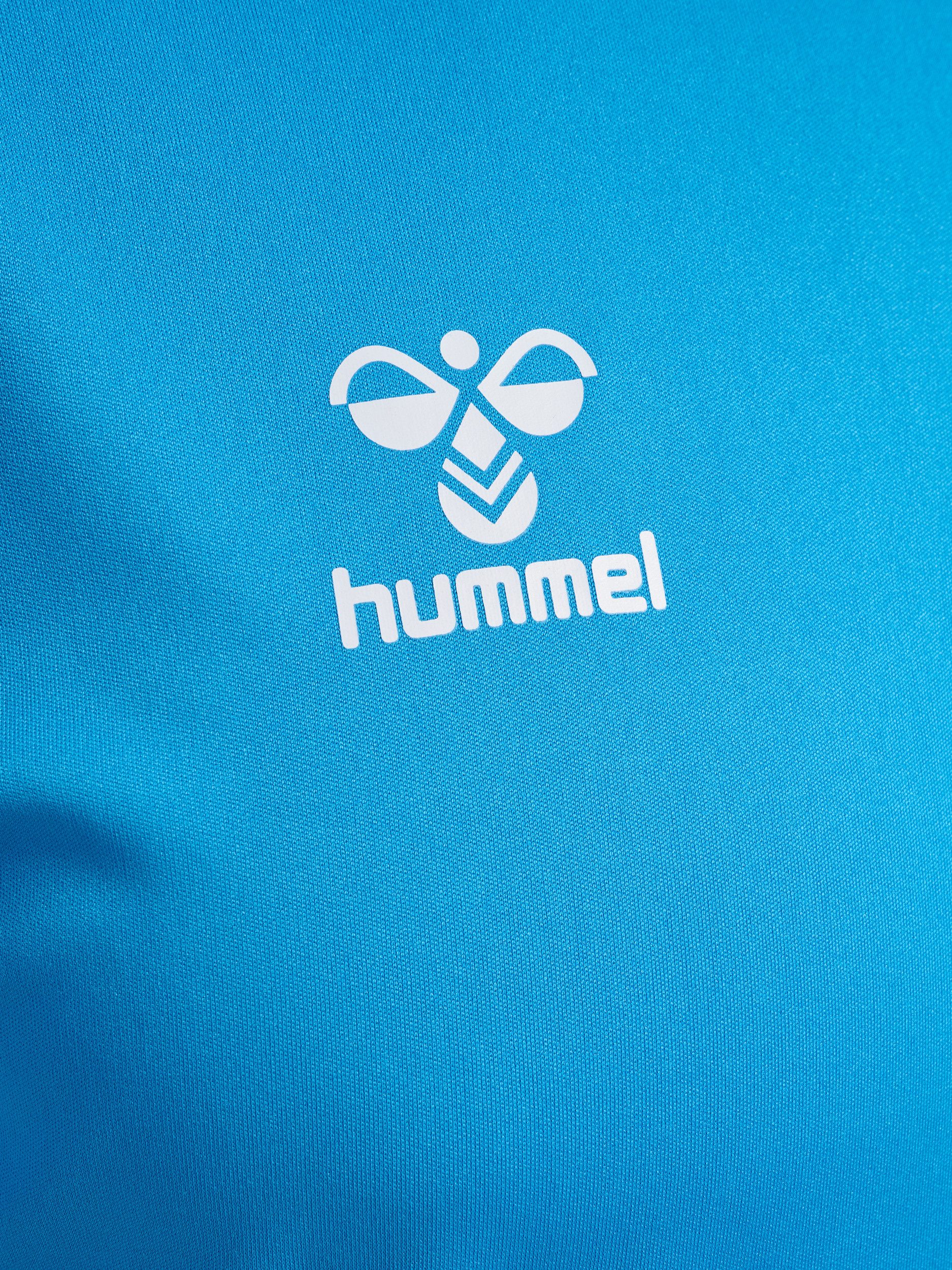 hummel Sportanzug HMLLOGO SET (Spar-Set, 2-tlg), 2-teiliges Set aus Shorts und T-Shirt, mit elastischem Bund