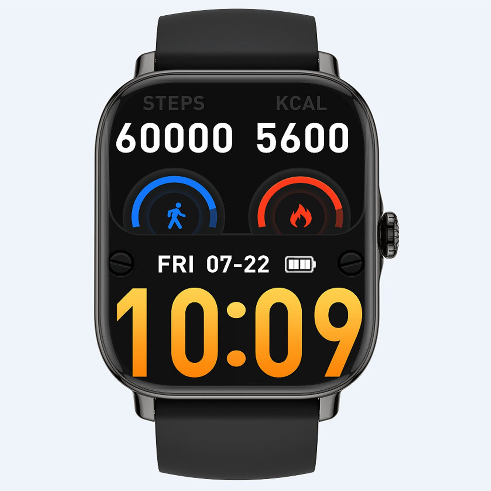 MOPUEA Smartwatch Herren Damen mit Telefonfunkion Wasserdicht Smartwatch Smartwatch Smartwatch mit Fitness-Tracker für Damen und Herren, Fitnessuhr mit 1,91 Zoll TFT-Display und 270-mAh-Akku, IP68, Sportmodi, Schlaftracking, Schnellladung und App-Steuerung
