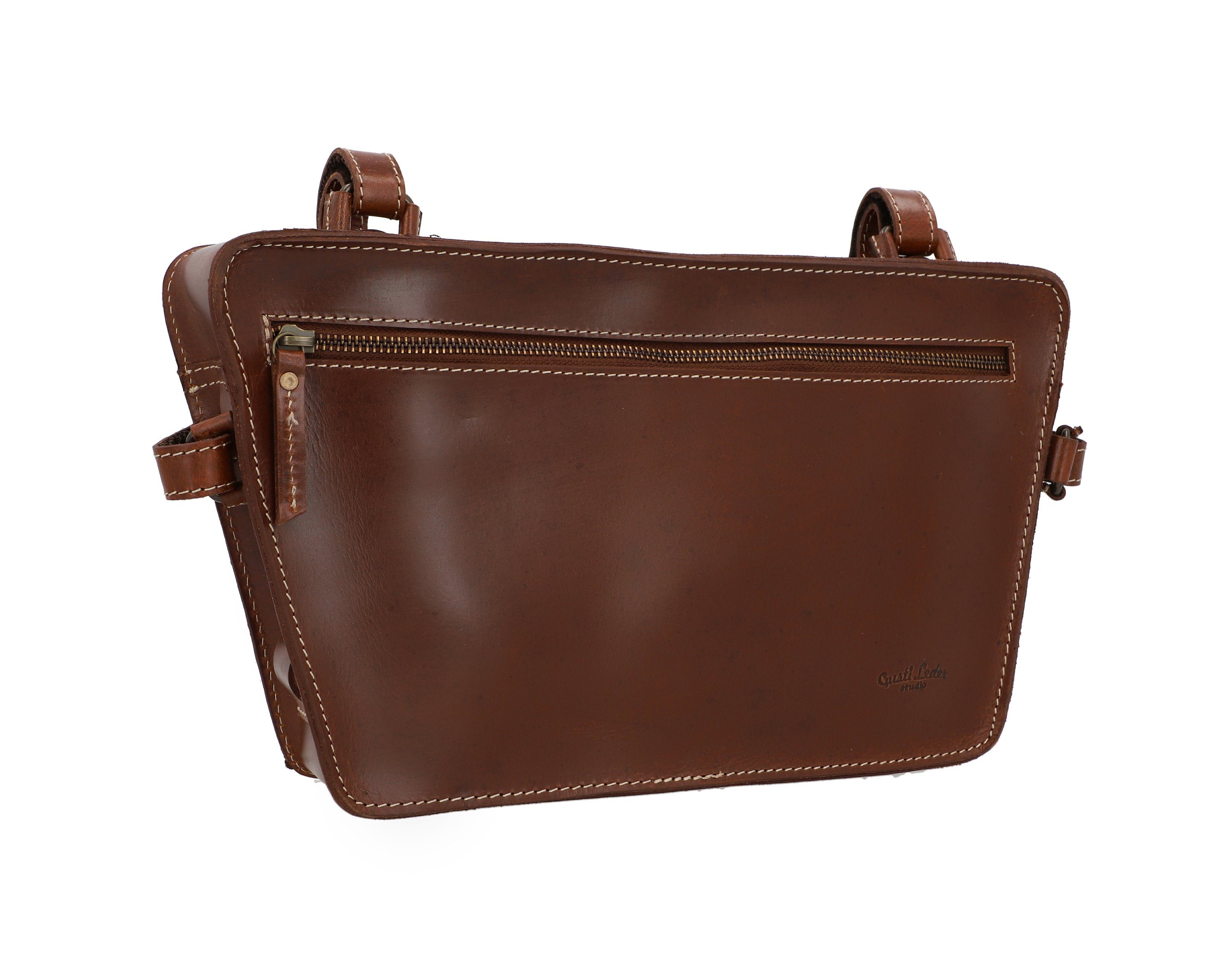 Gusti Leder Fahrradtasche Gusti Leder Rahmentasche Alois De H.