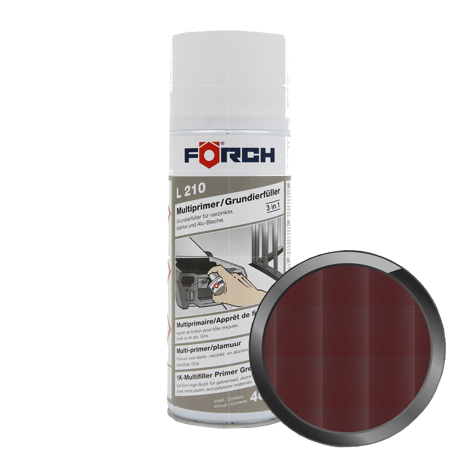 FÖRCH Universalgrundierung L210 Multiprimer Grundierfüller - 0.4 Ltr