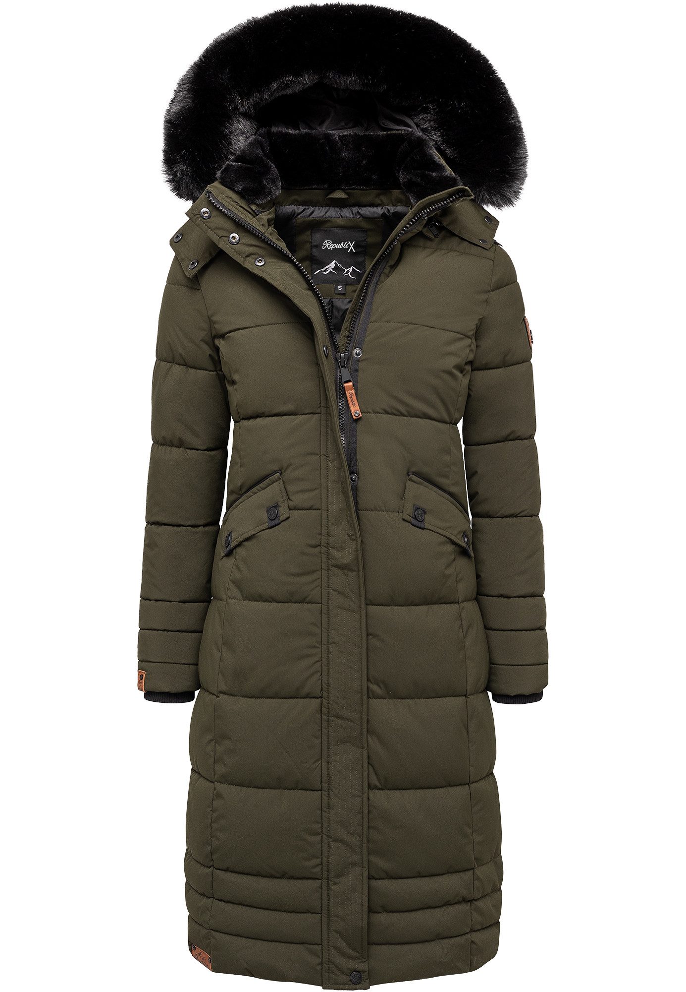 REPUBLIX Winterjacke ELIANNA Damen Gefütterte Dicke Winter Jacke Mantel Par günstig online kaufen