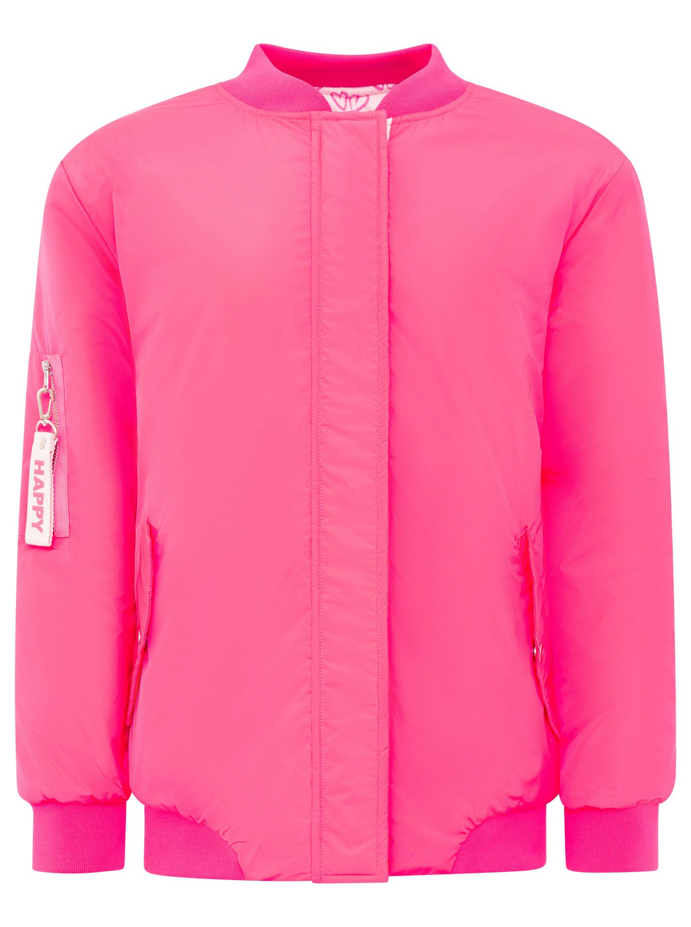 Zwillingsherz Bomberjacke "Happy" verdeckter Reißveschluss, Taschen günstig online kaufen