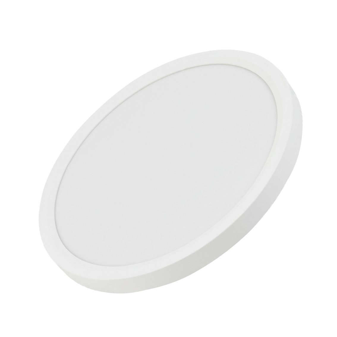 LUXULA LED Deckenleuchte Rundes CCT LED Panel Slim Design, LED fest integriert, Warm- bis Tageslichtweiß, Deckenlampe 22W 2200lm