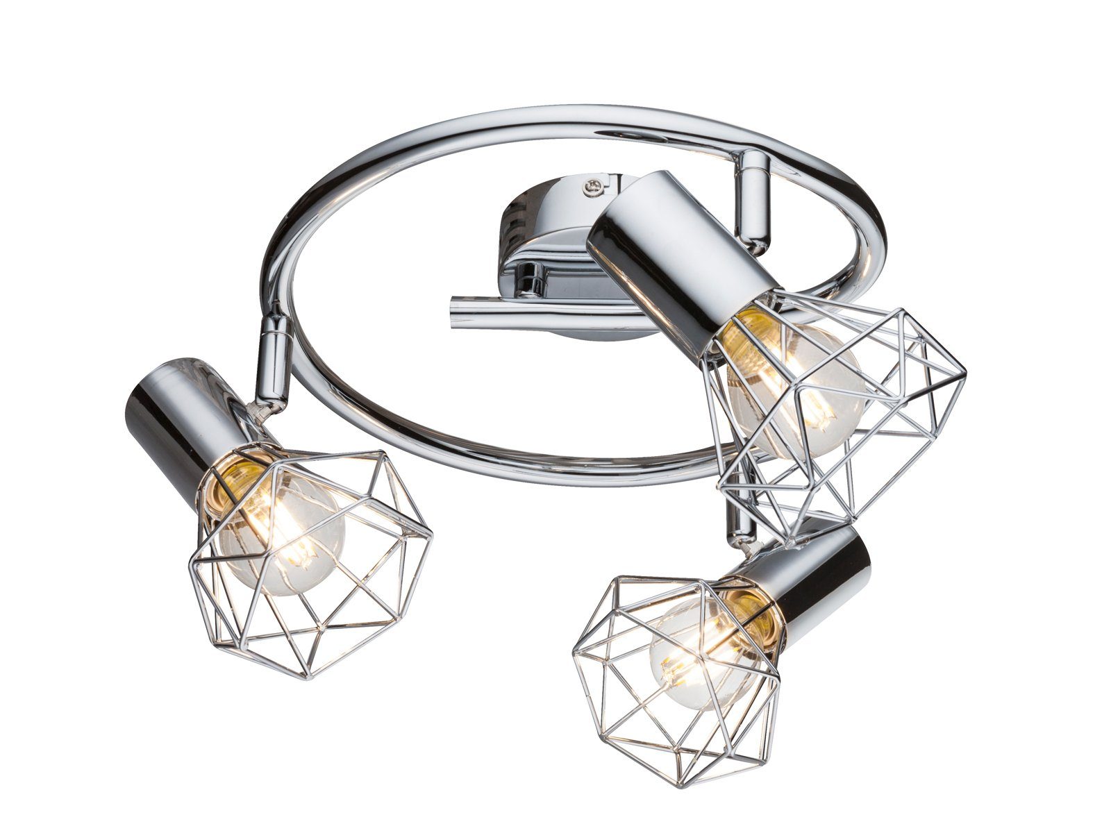 GLOBO LIGHTING Deckenstrahler, LED wechselbar, warmweiß, günstig online kaufen
