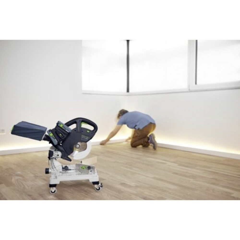 FESTOOL Handkreissäge Festool SYMC 70 EB-Basic Akku-Leistensäge 18 V 4.00 Ah