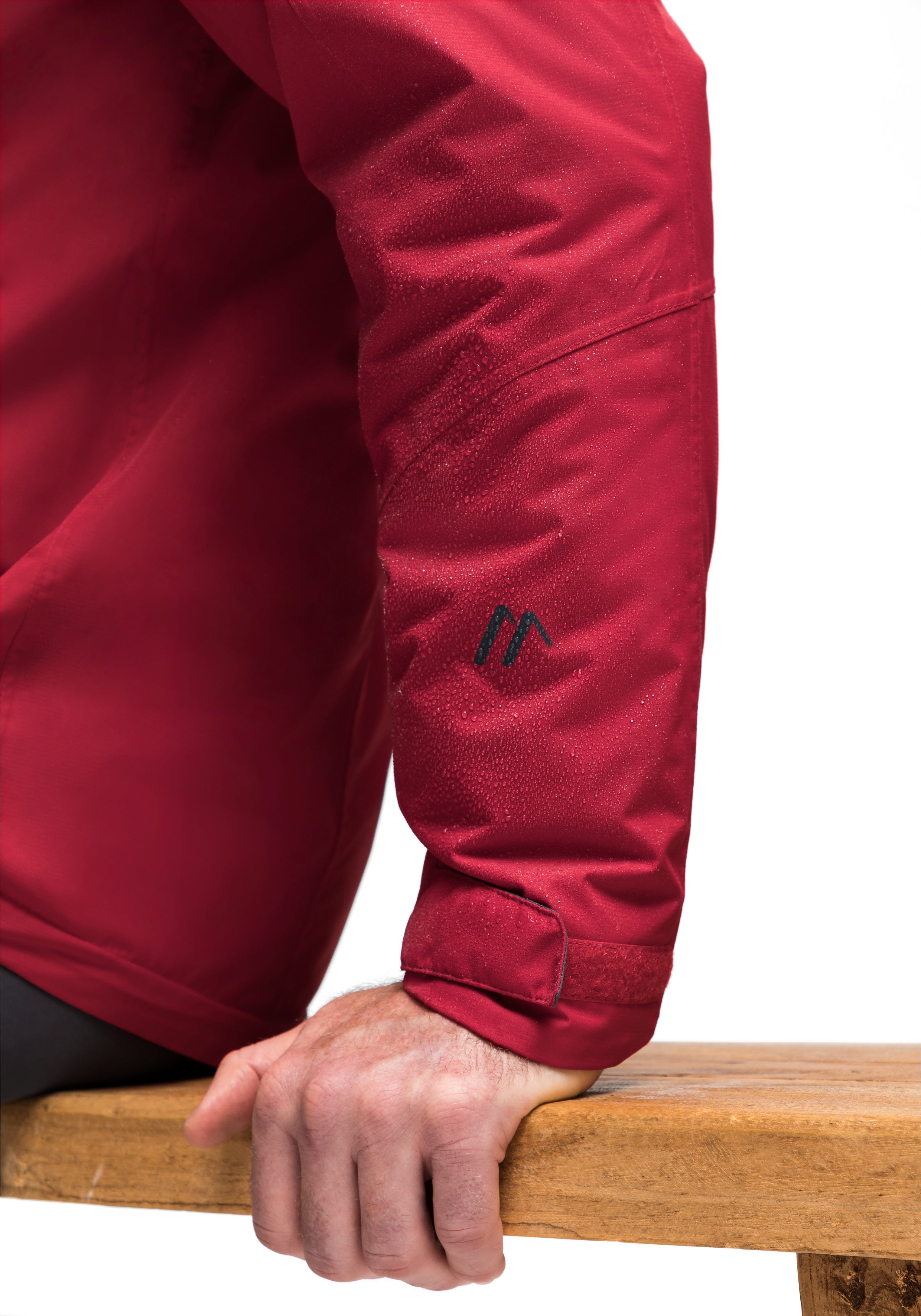 Maier Sports Funktionsjacke Metor Therm M Wattiert, wasserdicht, atmungsaktiv, mit Packaway
