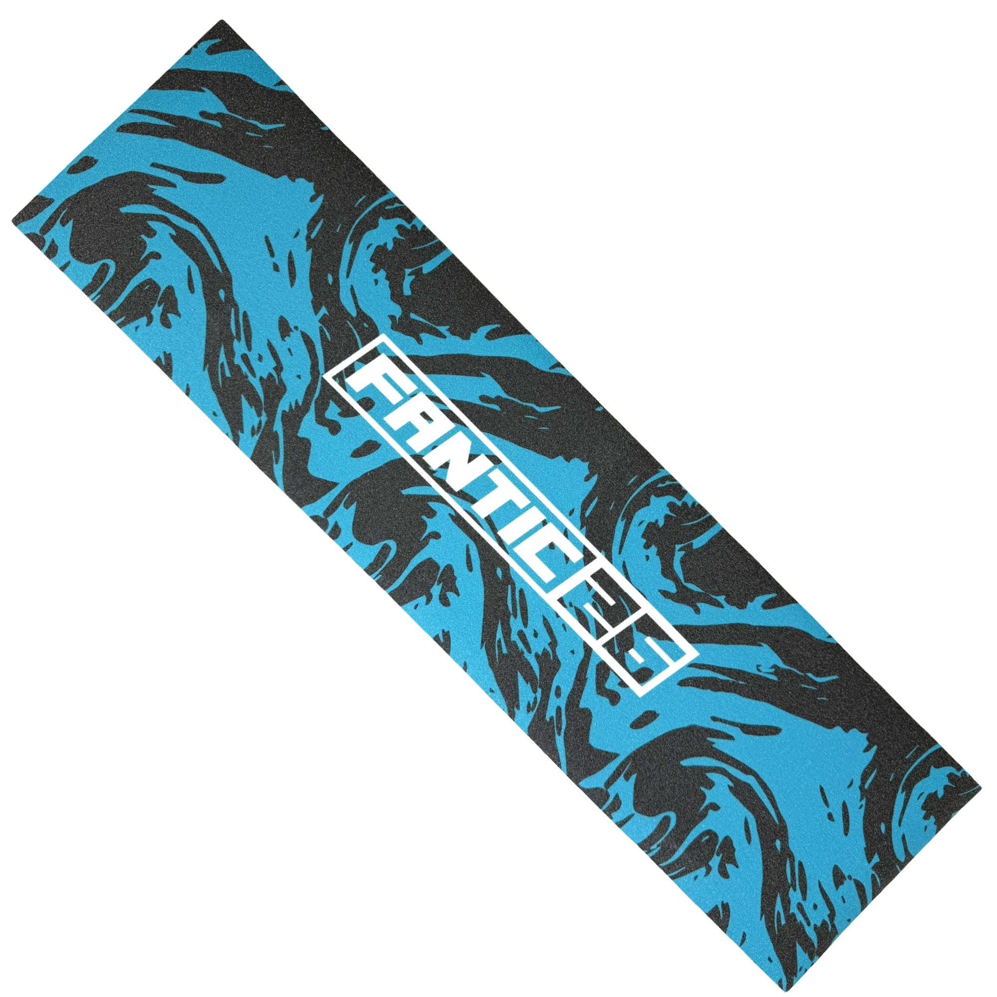 Fantic26 Stuntscooter Fantic26 Stunt-Scooter Griptape 58,5cm x 15cm Swirl Schwarz/Hell Blau