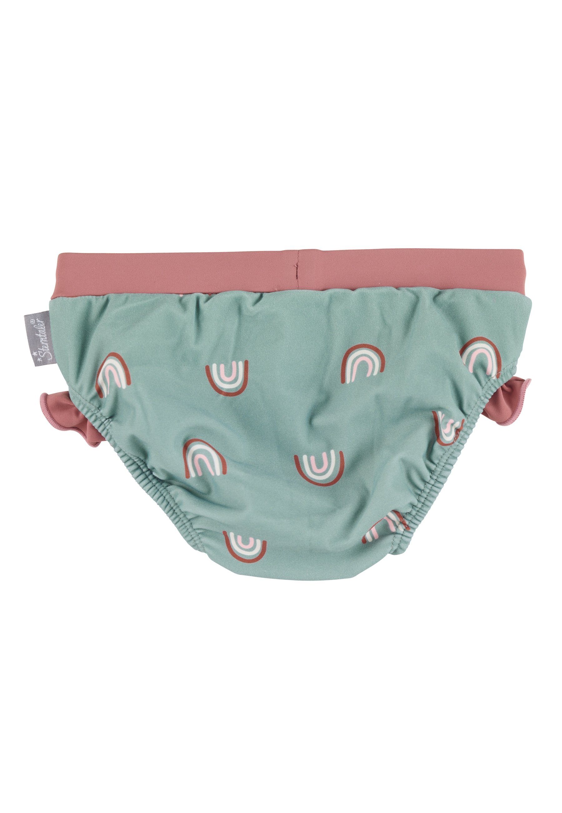 Sterntaler® Badehose UV-Schutz 50+ Badehose Regenbogen (1-St., Baby Schwimmshorts mit Windelfutter, Badeshorts Kinder) Baby Badehose mit Kordel zur Weitenregulierung, Badepants