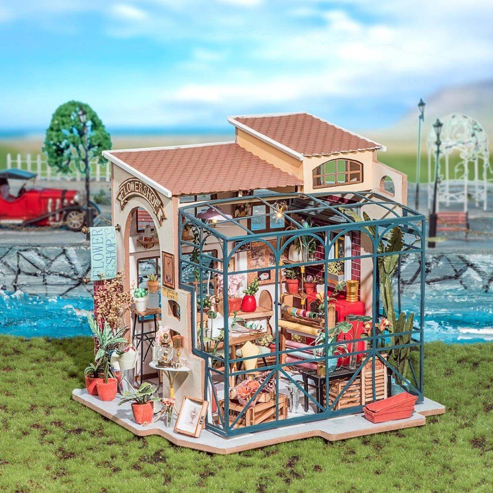 ROLIFE 3D-Puzzle Happy Corner "Emily's Flower Shop", Puzzleteile günstig online kaufen