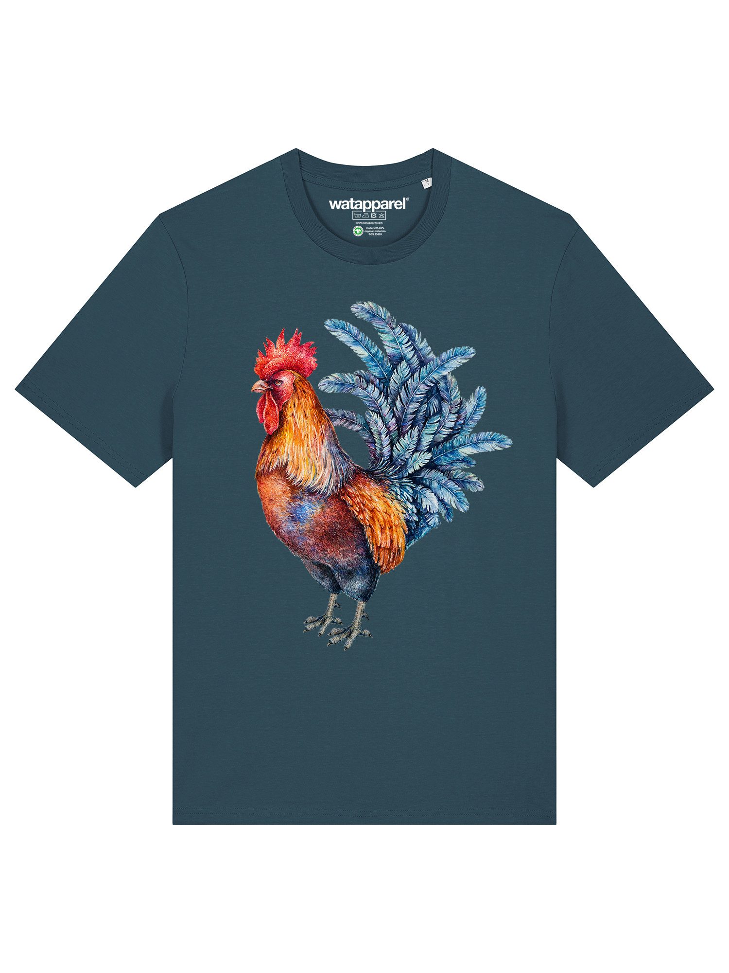 T-Shirt Grimmiger Gockel