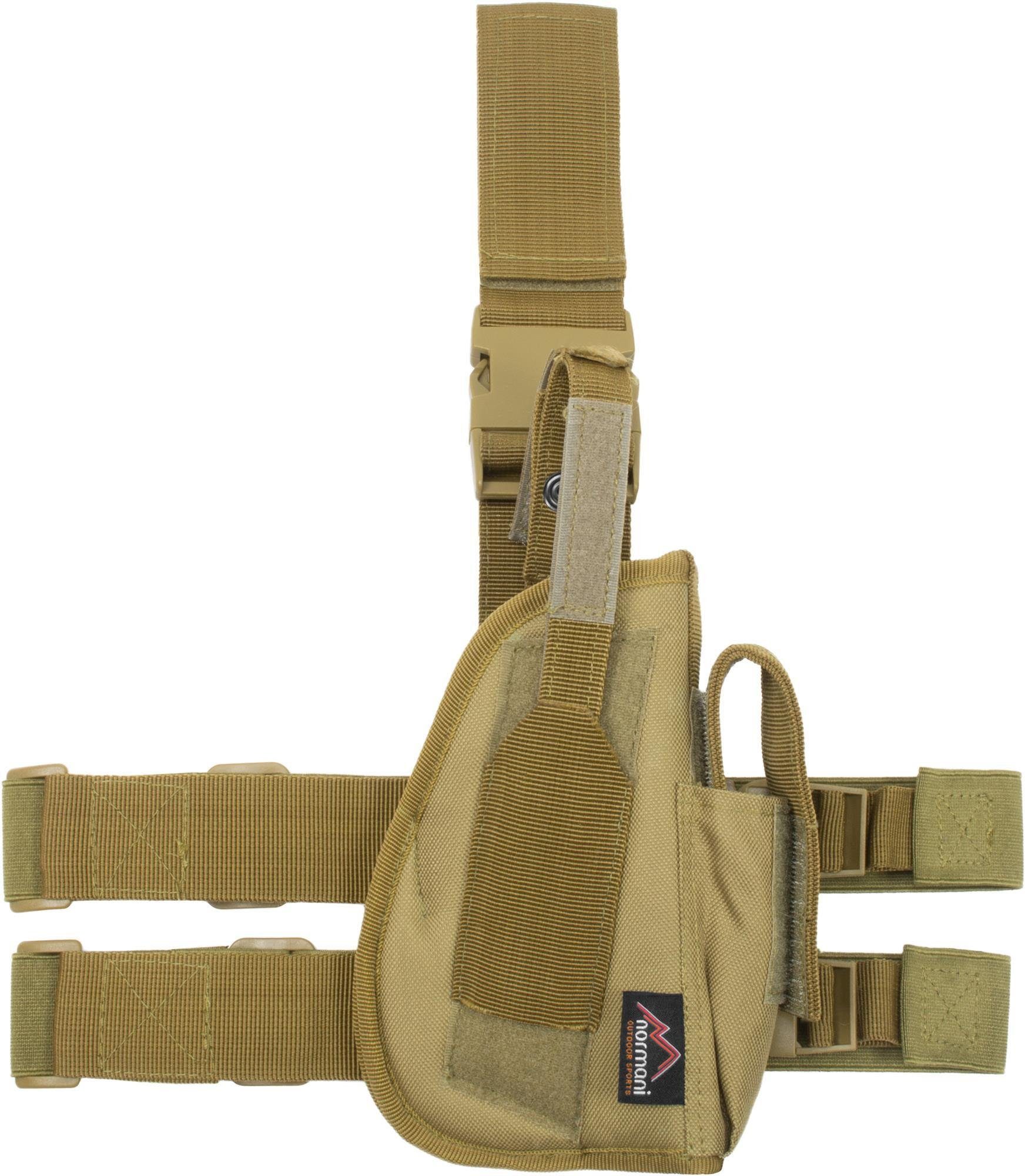 normani Polizei-Kostüm Beinholster für Kurzwaffen, rechts