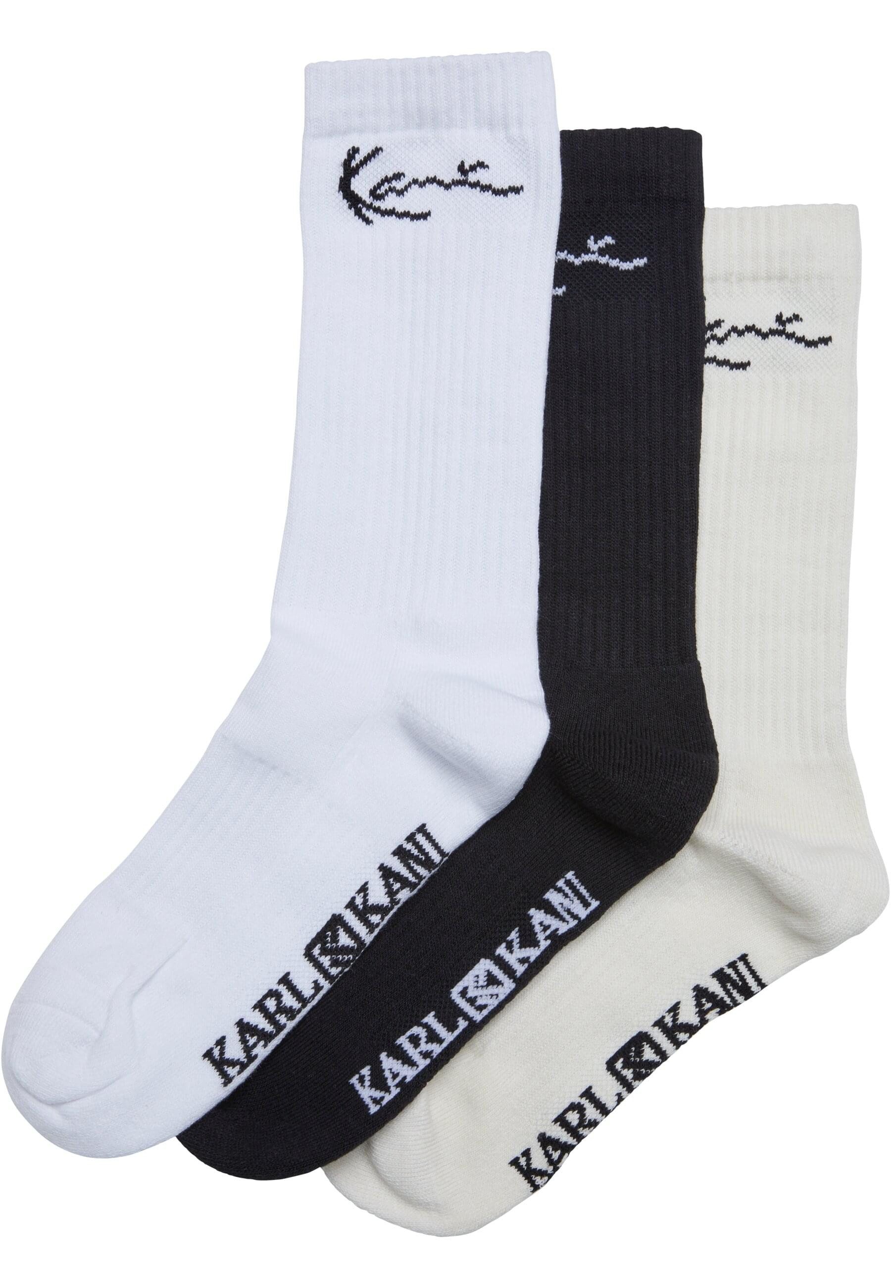 Karl Kani Basicsocken Karl Kani Unisex Karl Kani Signature Socks 3 Pack (1-Paar)