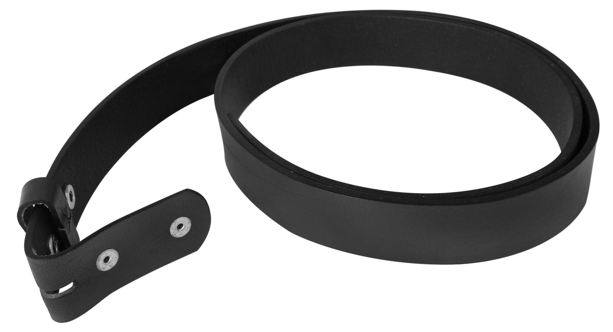 Leonardo Verrelli Ledergürtel Echtleder, grau, für Wechselschnallen, 85 - 125 cm (Bundweite)