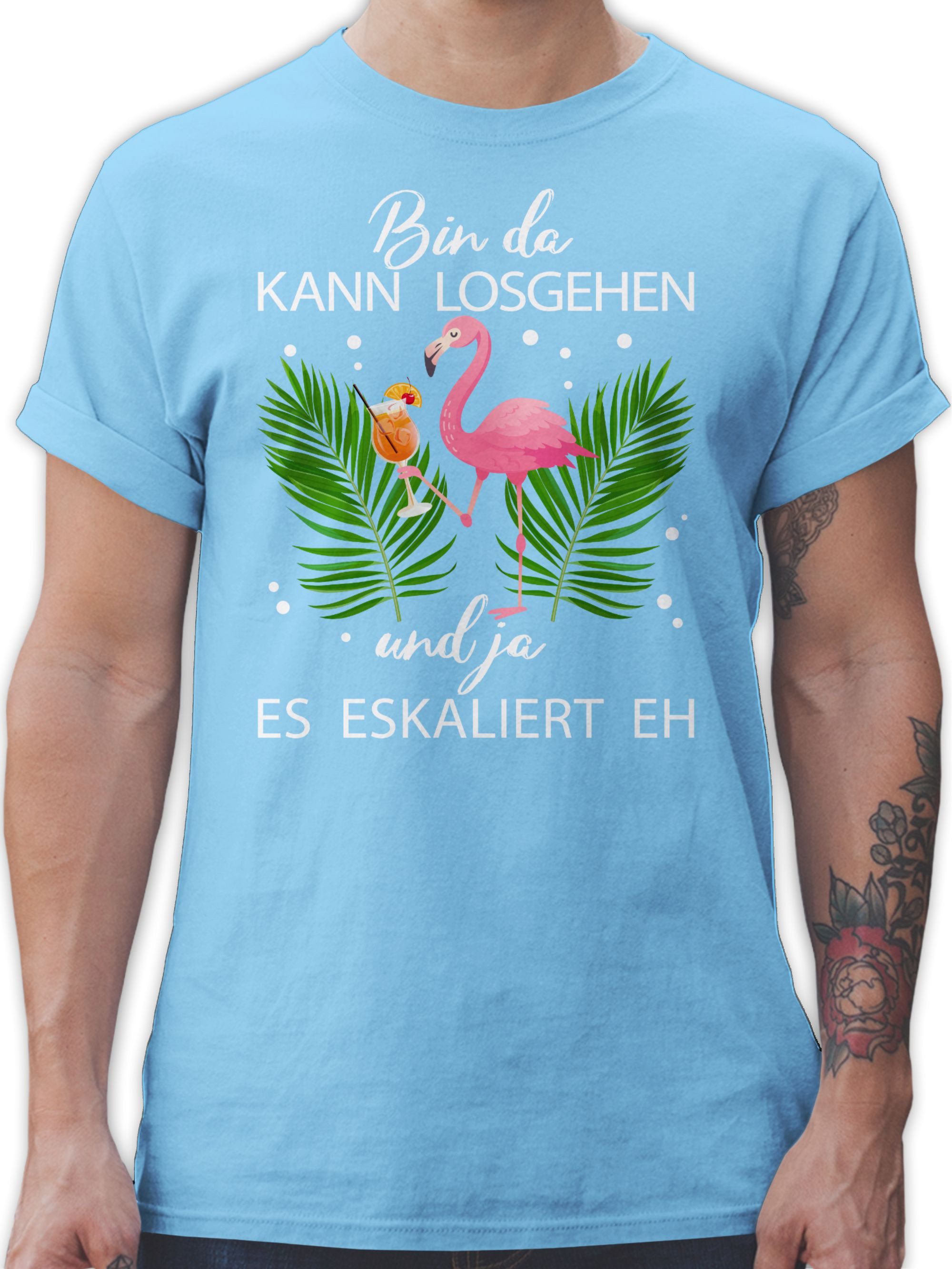 Shirtracer T-Shirt Bin da kann losgehen günstig online kaufen