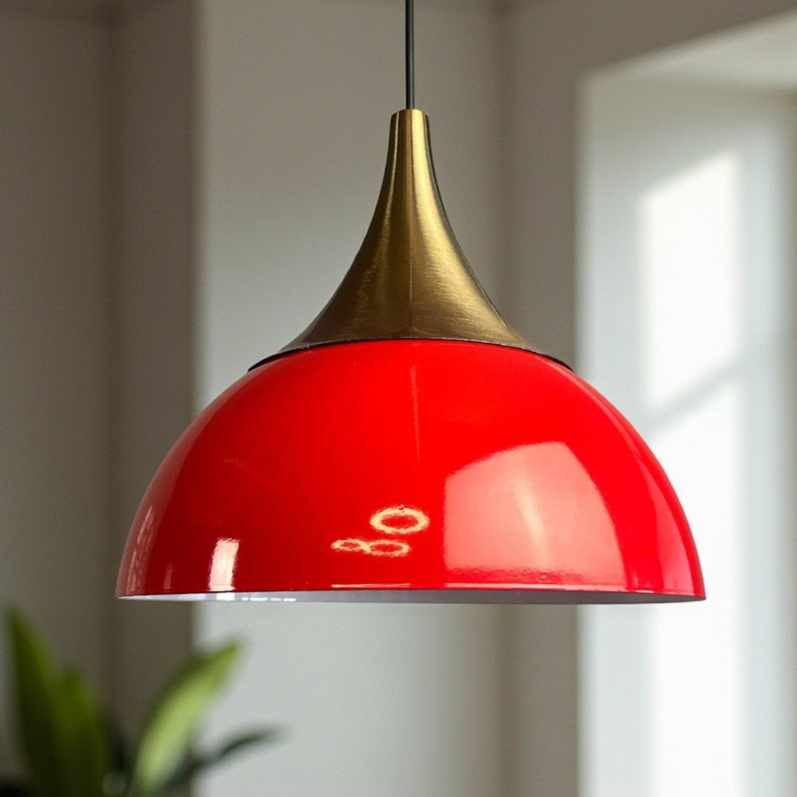 Bamyum Pendelleuchte Pendelleuchte Yimpi Metall Ø30 cm, E27, Moderne Pendelleuchte, ohne Leuchtmittel