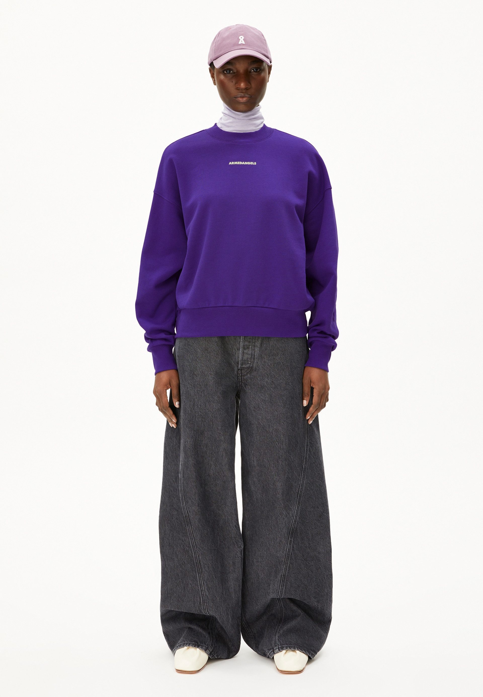 Armedangels Sweatshirt ALIZAA CHAANGE Sweatshirts aus Bio-Baumwolle Oversiz günstig online kaufen