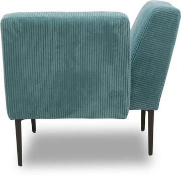 DOMO collection Sofa-Eckelement 700010 Lieferzeit nur 2 Wochen, auch einzeln stellbar, Modul - als Ecke oder Abschluss einsetzbar, Cord-Bezug