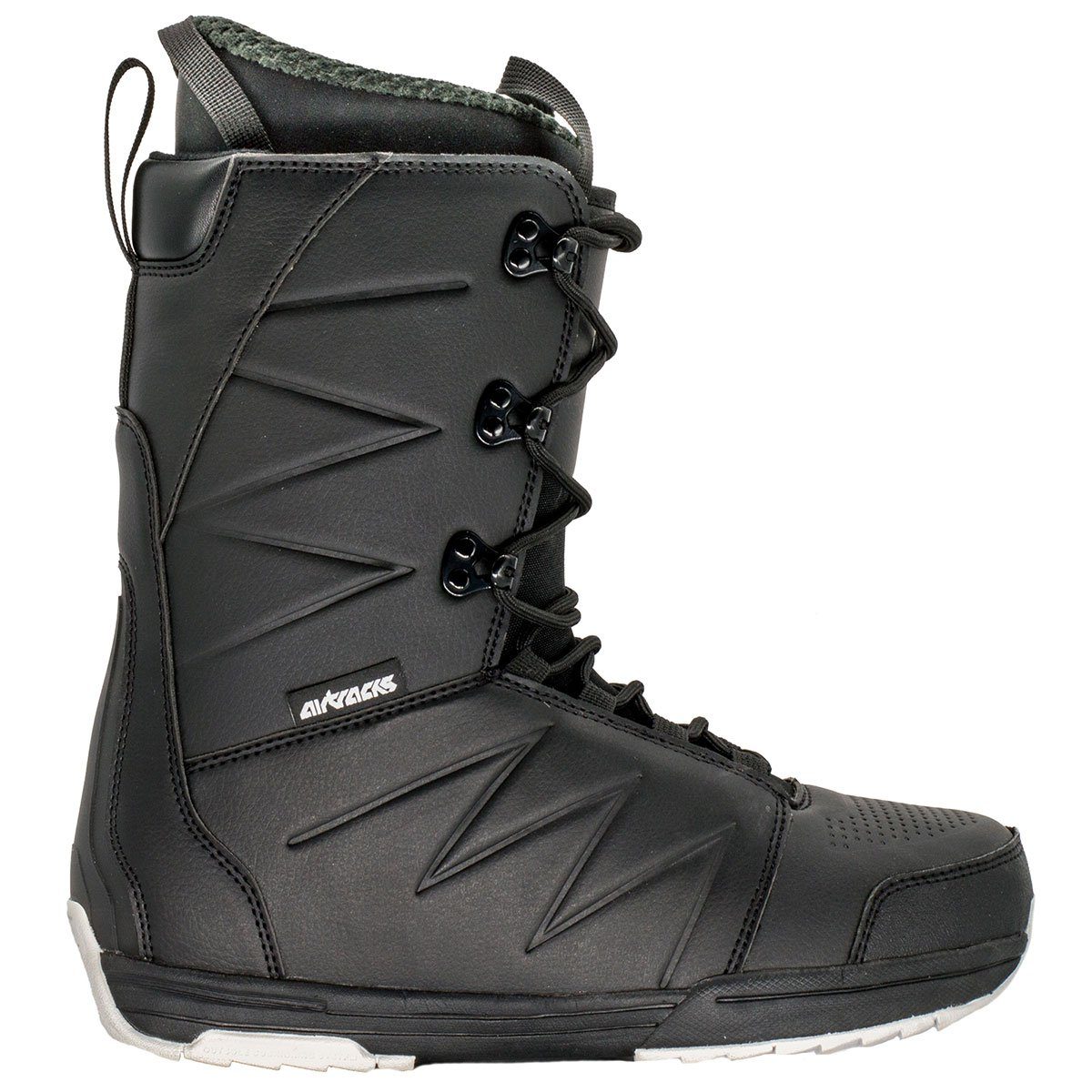 Airtracks Herren Snowboard Boots STAR Black Snowboardboots (All Mountain, Freeride, Freestyle / Mod. 2025) wasserdicht