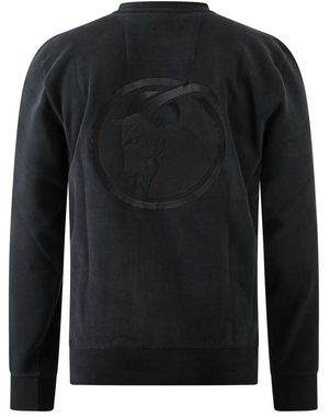 Capricorn Rockwear Sweatshirt Tromso black bis Größe 5XL Stickerei auf Brust und Rücken