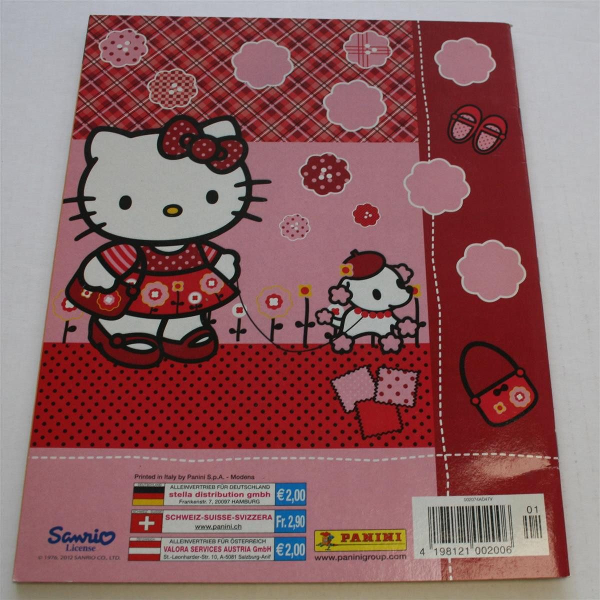 Panini Bücher-Adventskalender Hello Kitty, B cool - Sammelsticker - Album
