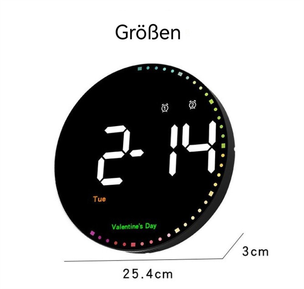 ZEUOPQ Wanduhr Elektronische Digitaluhr elektronische leise günstig online kaufen