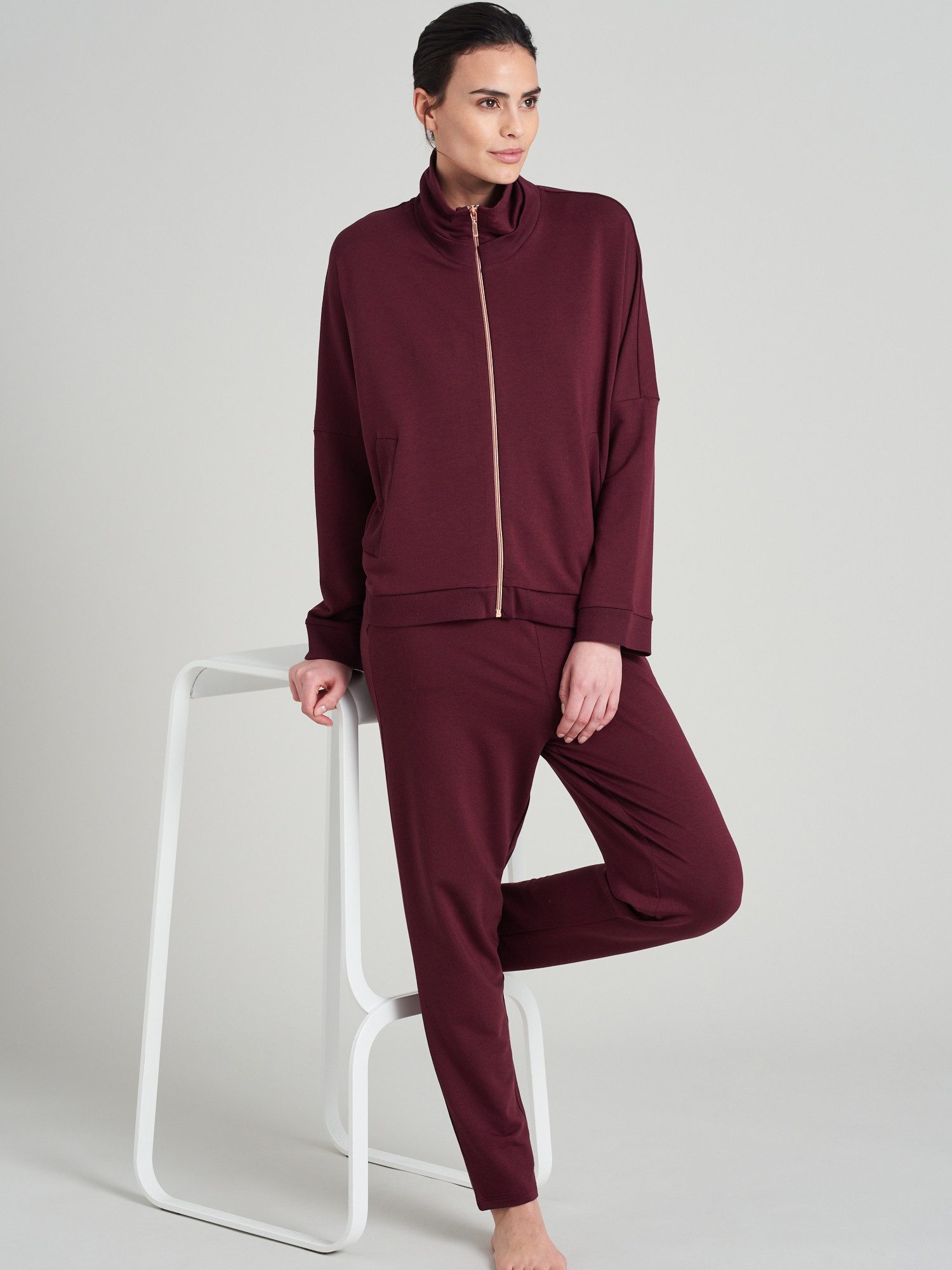 Schiesser Sweatjacke Mix & Relax günstig online kaufen