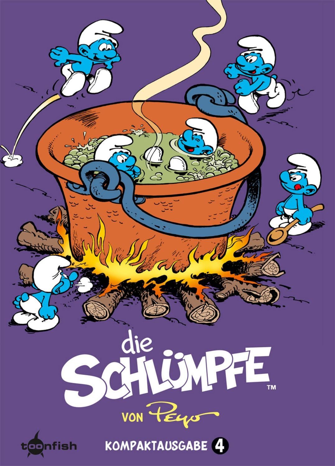 Die Schlümpfe Kompaktausgabe. Band 4 / Peyo