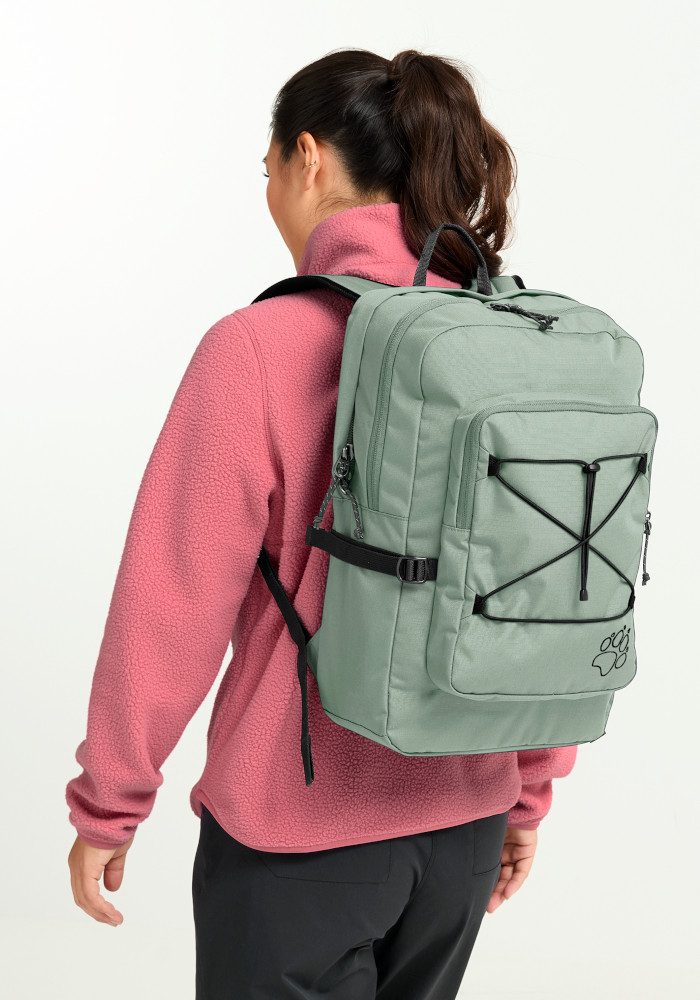 Jack Wolfskin Daypack BERKELEY 24, Tagesrucksack, Organizer innen, komfortables Tragesystem