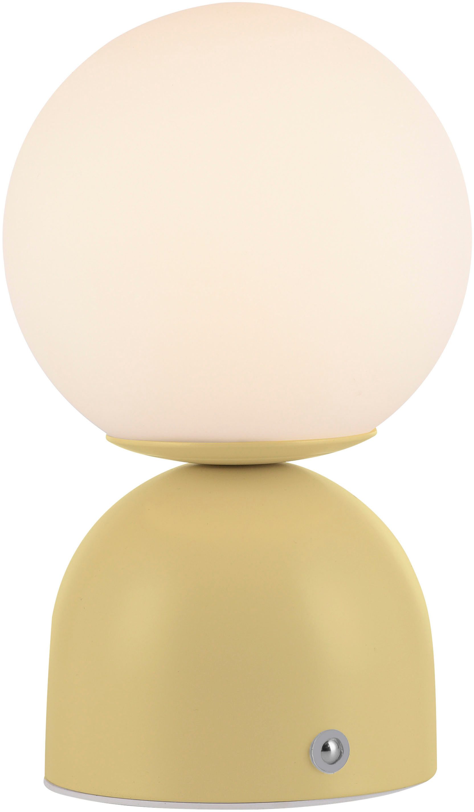 SCHÖNER WOHNEN-Kollektion LED Tischleuchte RUDI, Farbsteuerung, LED fest integriert, warmweiß - kaltweiß, SCHÖNER WOHNEN Kollektion, CCT 3000-6000K, Touchdimmer, Memoryfunktion