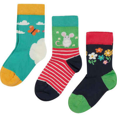 frugi Socken »Socken 3er Pack für Mädchen, Organic Cotton«