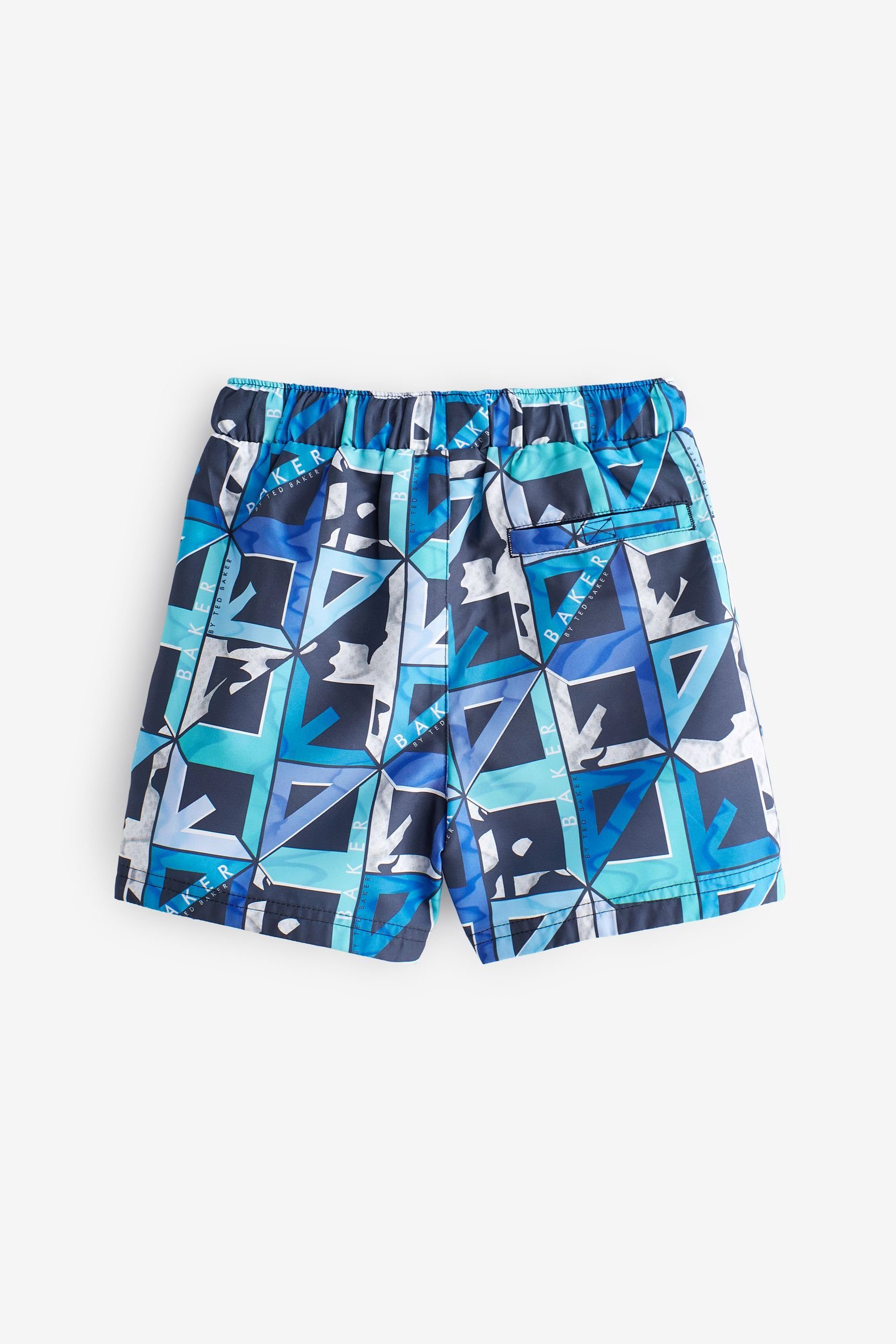 Baker by Ted Baker (1-St) Badehose Baker Ted by Baker Navy/Blue Badeshorts