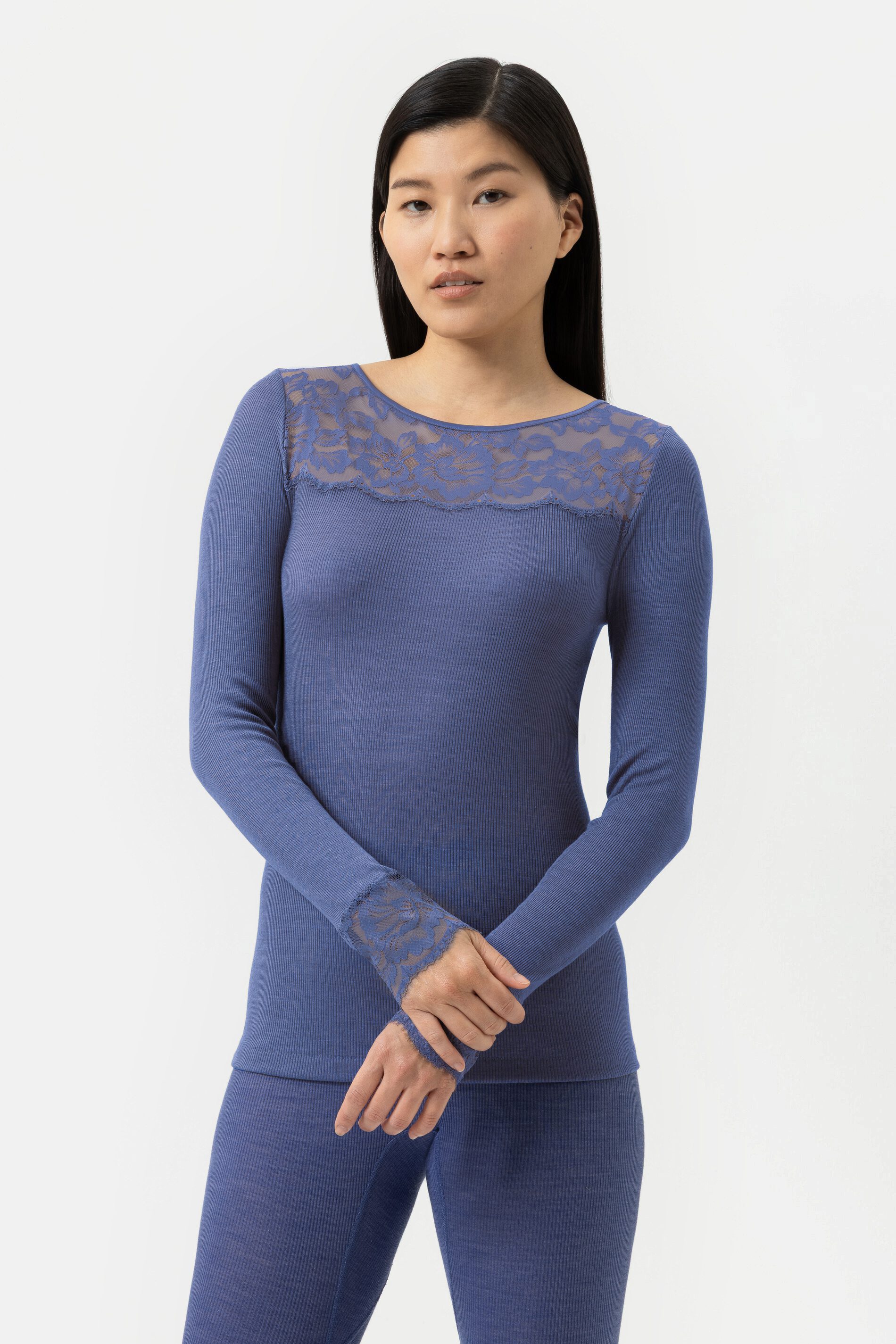 Mey Langarmshirt Damen Serie Wool Love günstig online kaufen