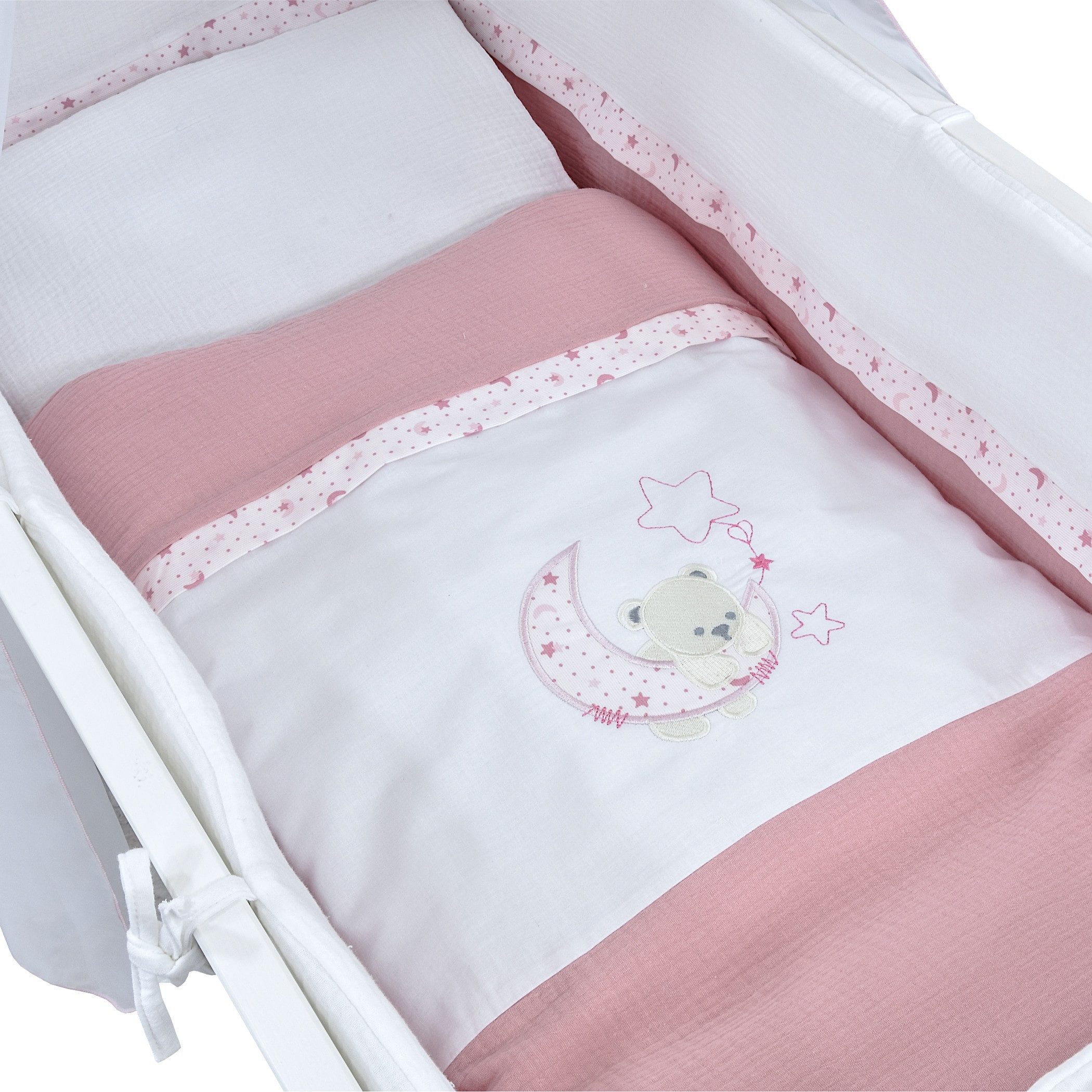 Baby-Delux Babybettwäsche Baby Wiegenset, Textilien, 6 teilig, Wiegenset 6- günstig online kaufen