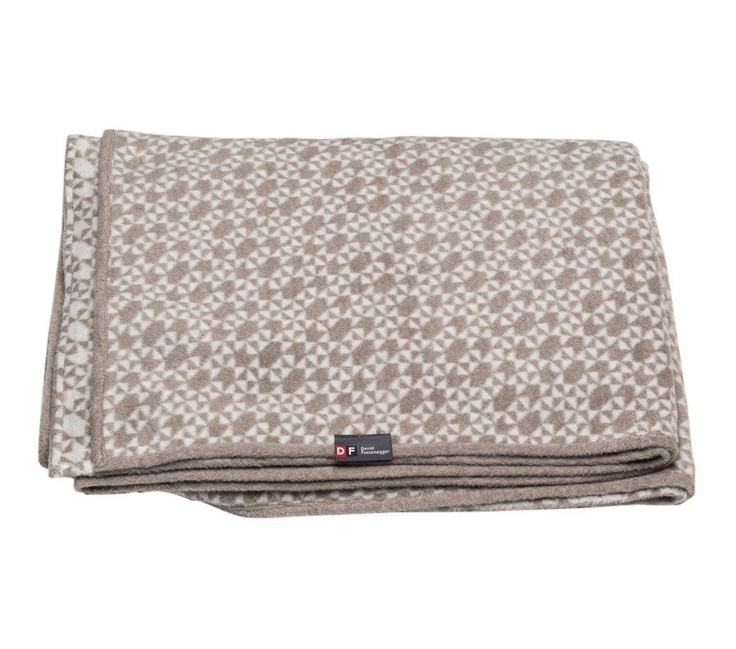 Wohndecke David Fussenegger Wohndecke Velvet 'Mosaik' 135 x 200 cm