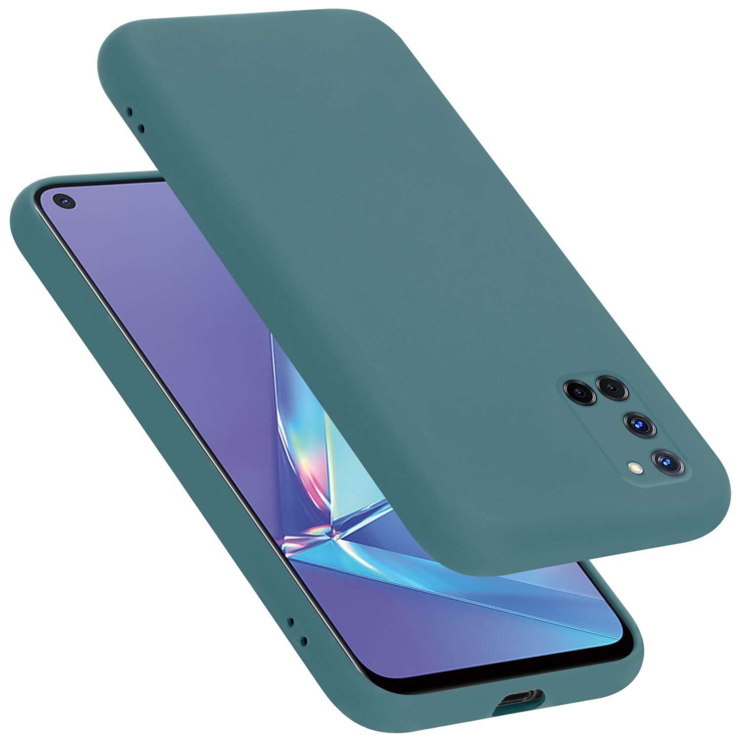 Cadorabo Handyhülle für Oppo A72 Hülle Oppo A72, Flexible Hülle TPU Silikon Schutzhülle Back Cover Case