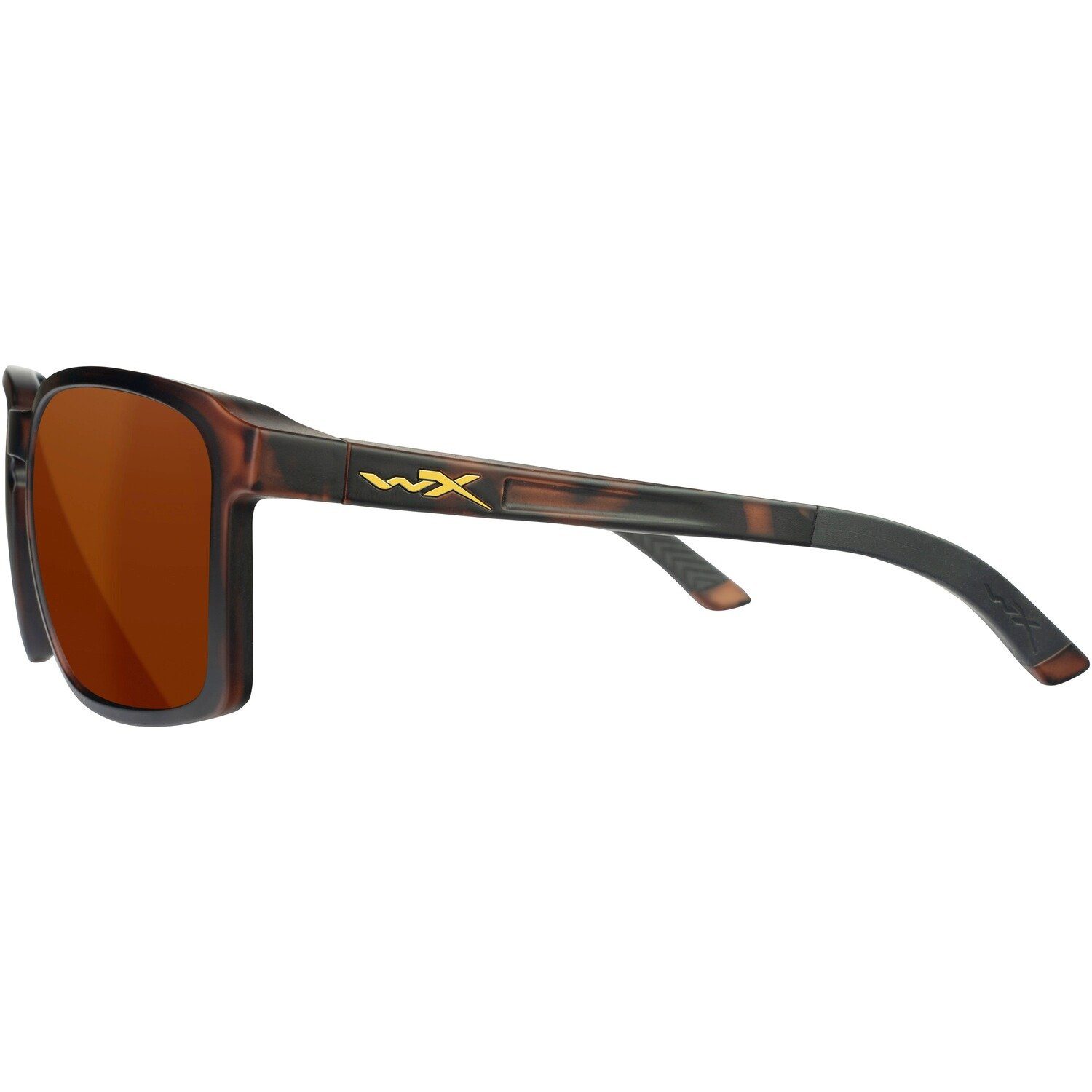 Wiley X Sonnenbrille Brille WX Alfa Spiegel Polarisierend CAPTIVATE™ Gläser: Bronze