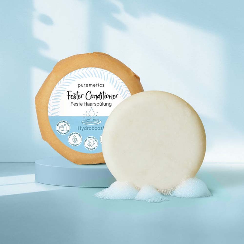 puremetics Haarseife Fester Conditioner - Hydroboost 50g