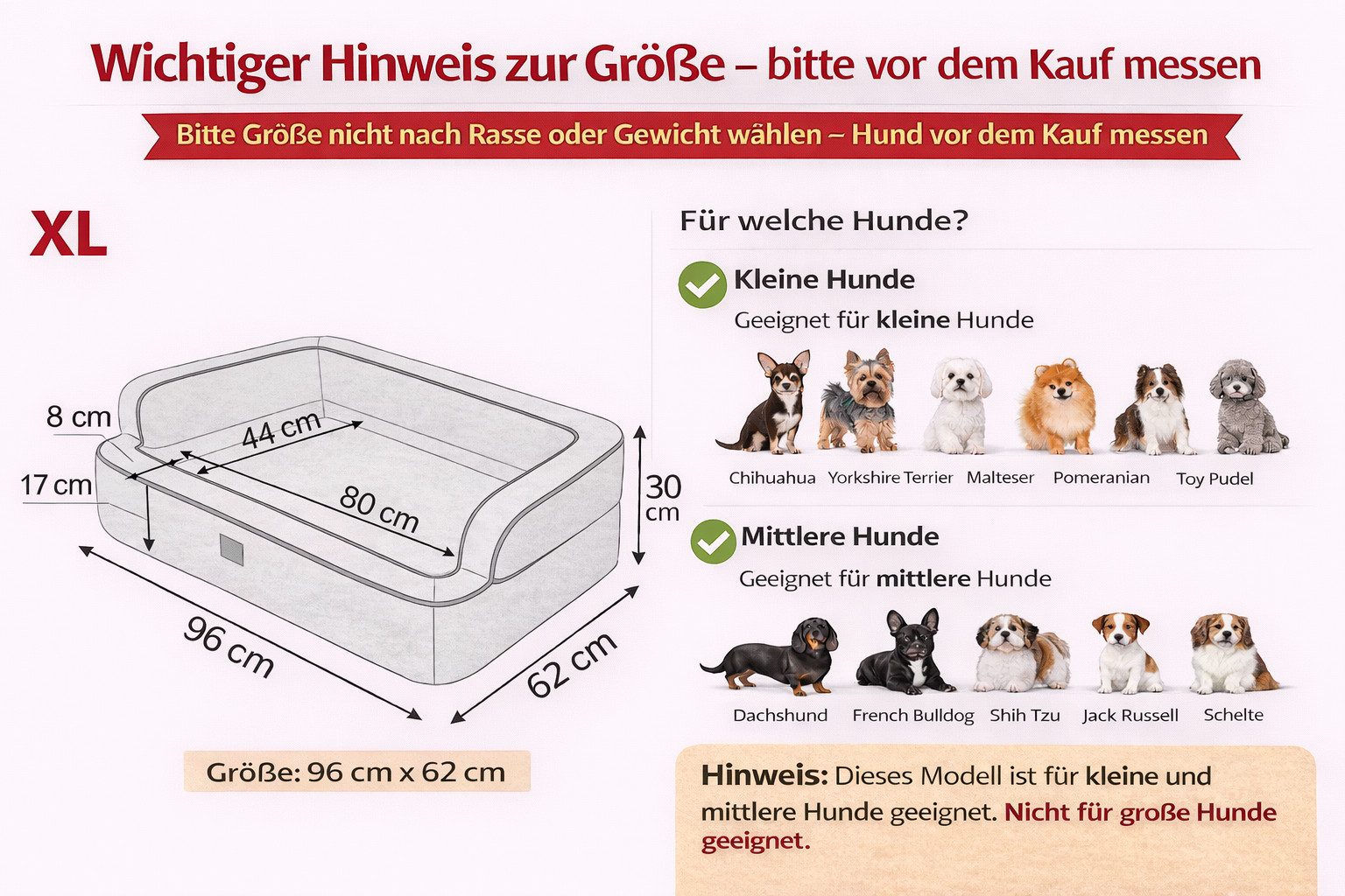 Hobbydog Tierbett Hundebett Schlafplatz Hundekissen Hundesofa Tierbett Hund günstig online kaufen