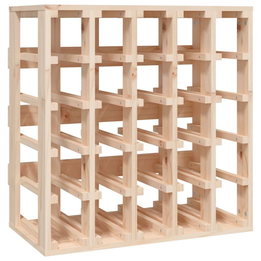 furnicato Weinregal 58,5x33x60,5 cm Massivholz Kiefer, 1-tlg.