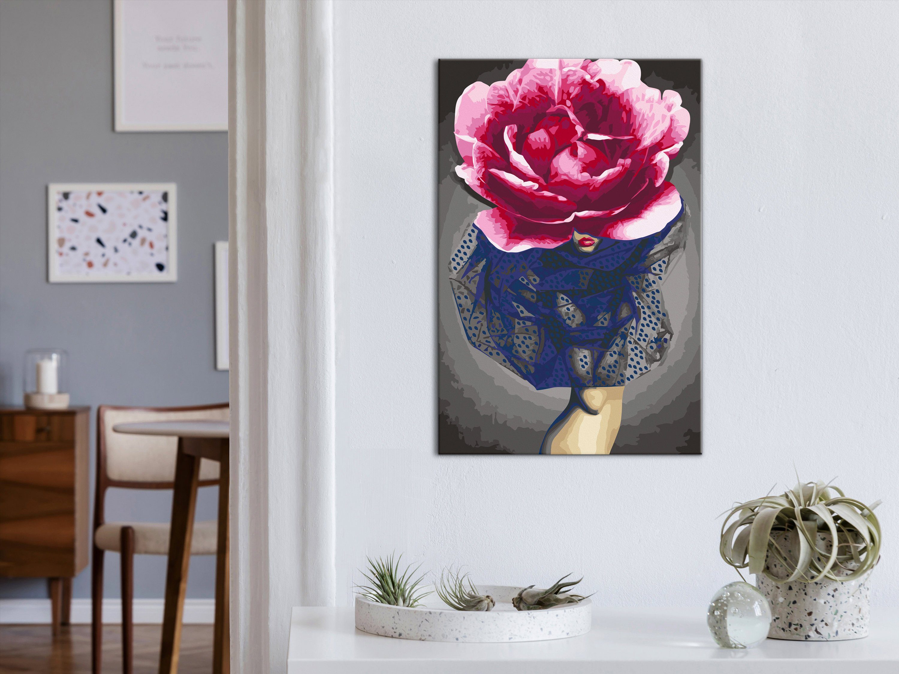 Thumbnail - Artgeist Malen nach Zahlen Flower Girl