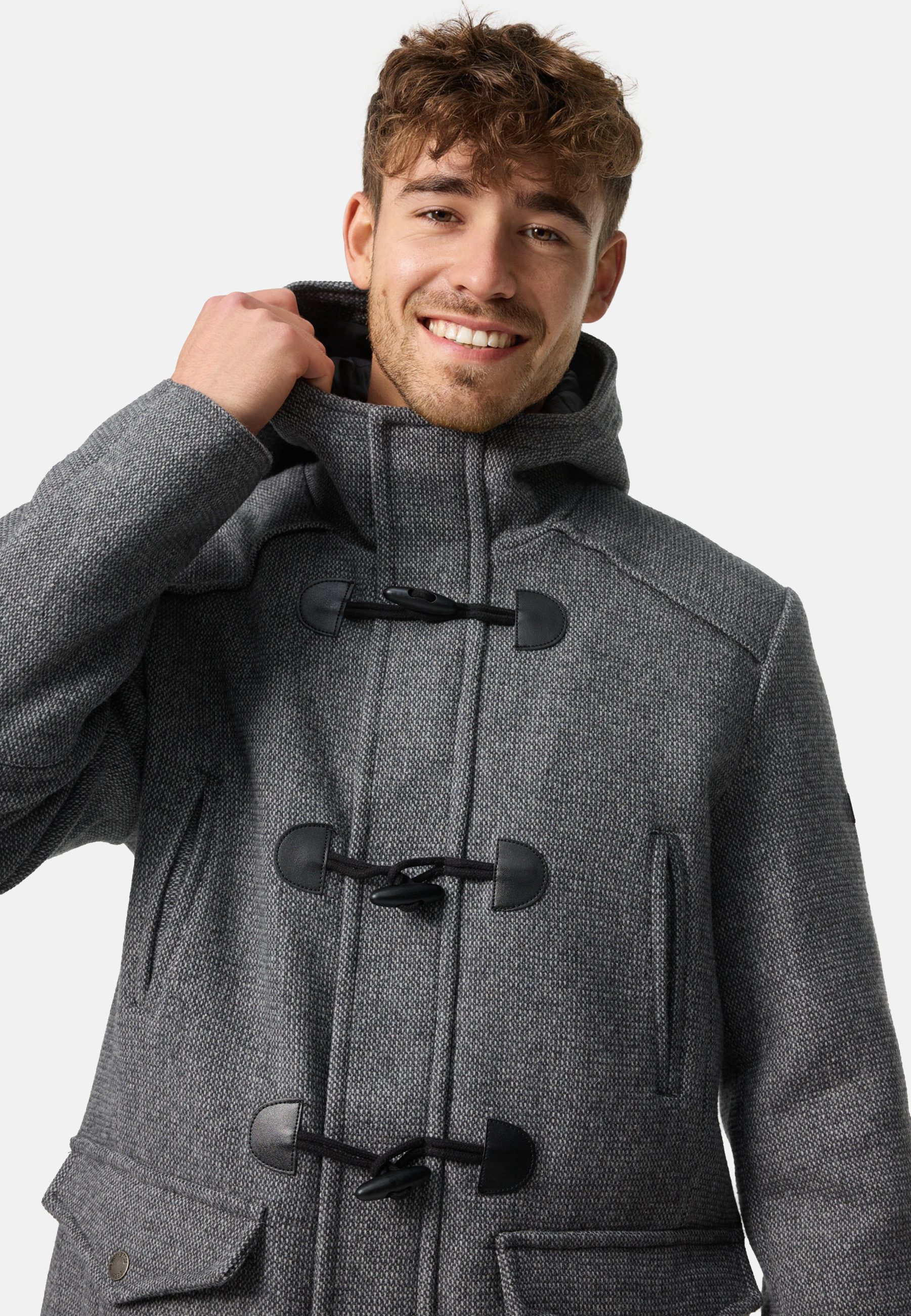 Indicode Dufflecoat Herren Liam Mantel Winter Herrenmantel günstig online kaufen