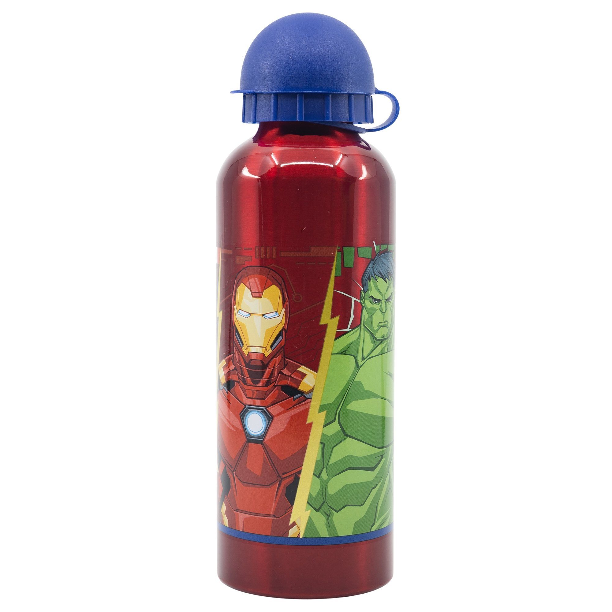 MARVEL Trinkflasche Marvel Avengers Sport Aluminium Wasserflasche Flasche 530 ml
