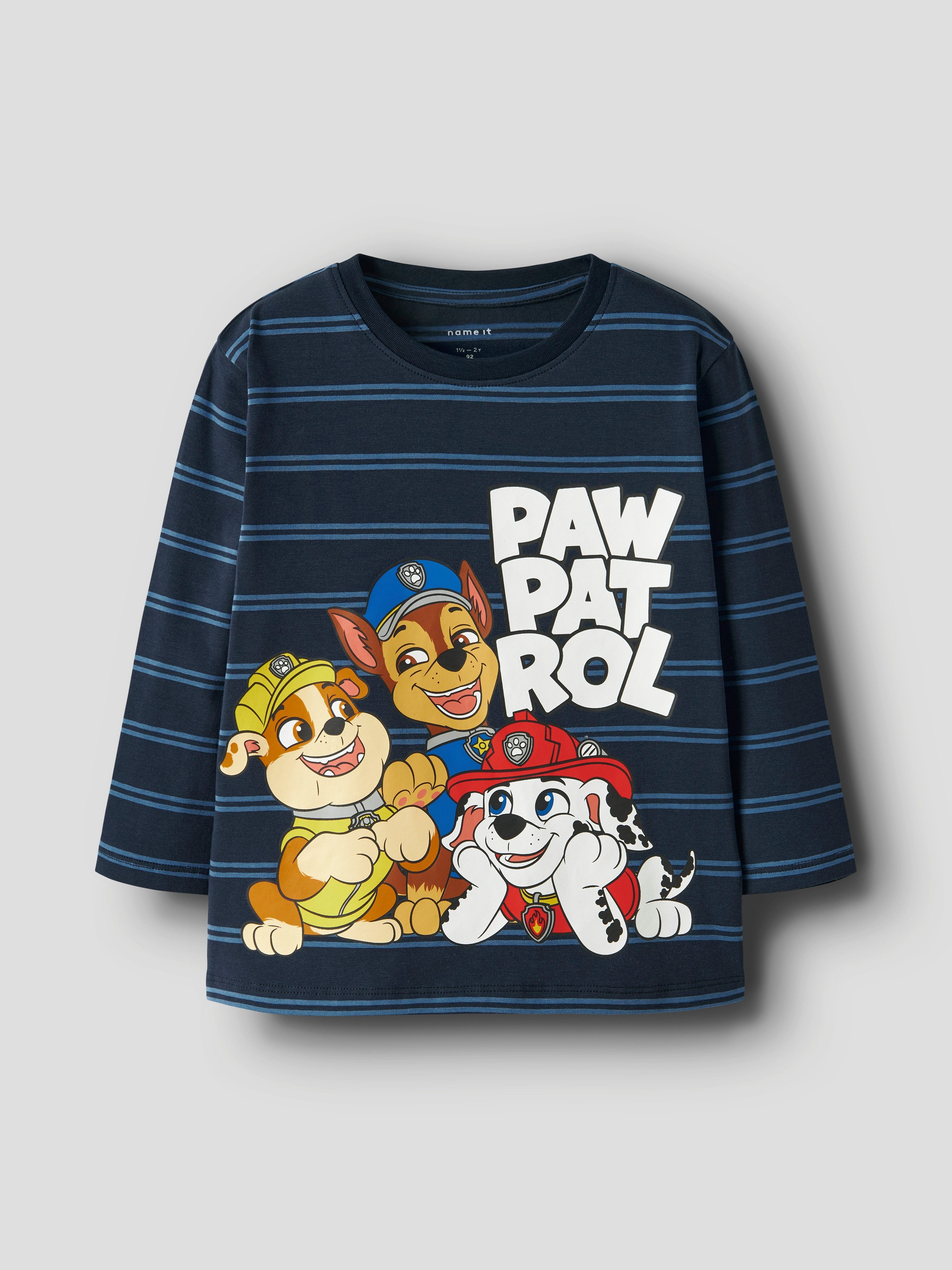 Name It T-Shirt NMMJOSHUE PAW LS NREG TOP NOOS CPLG