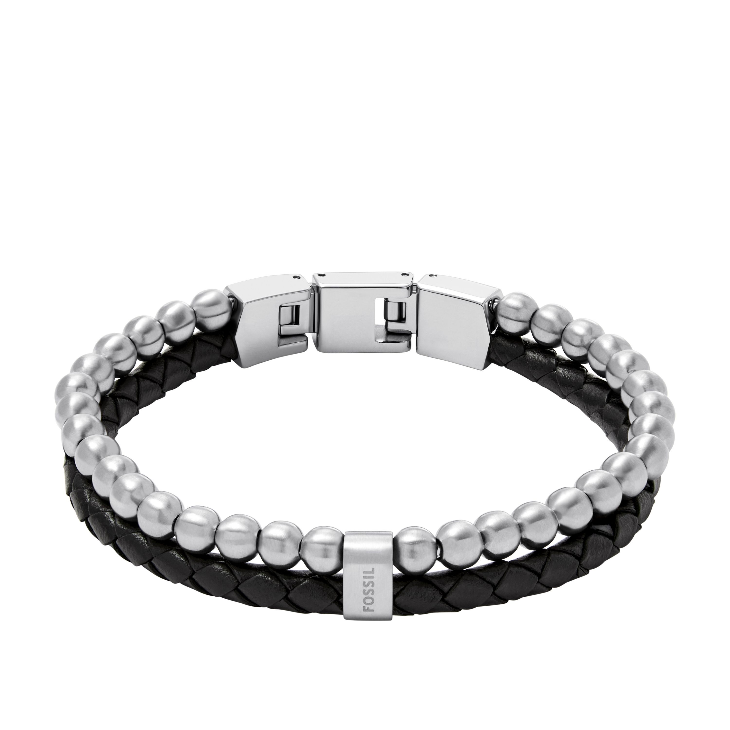 Armband Schmuck Geschenk Edelstahl Leder Armschmuck JEWELRY
