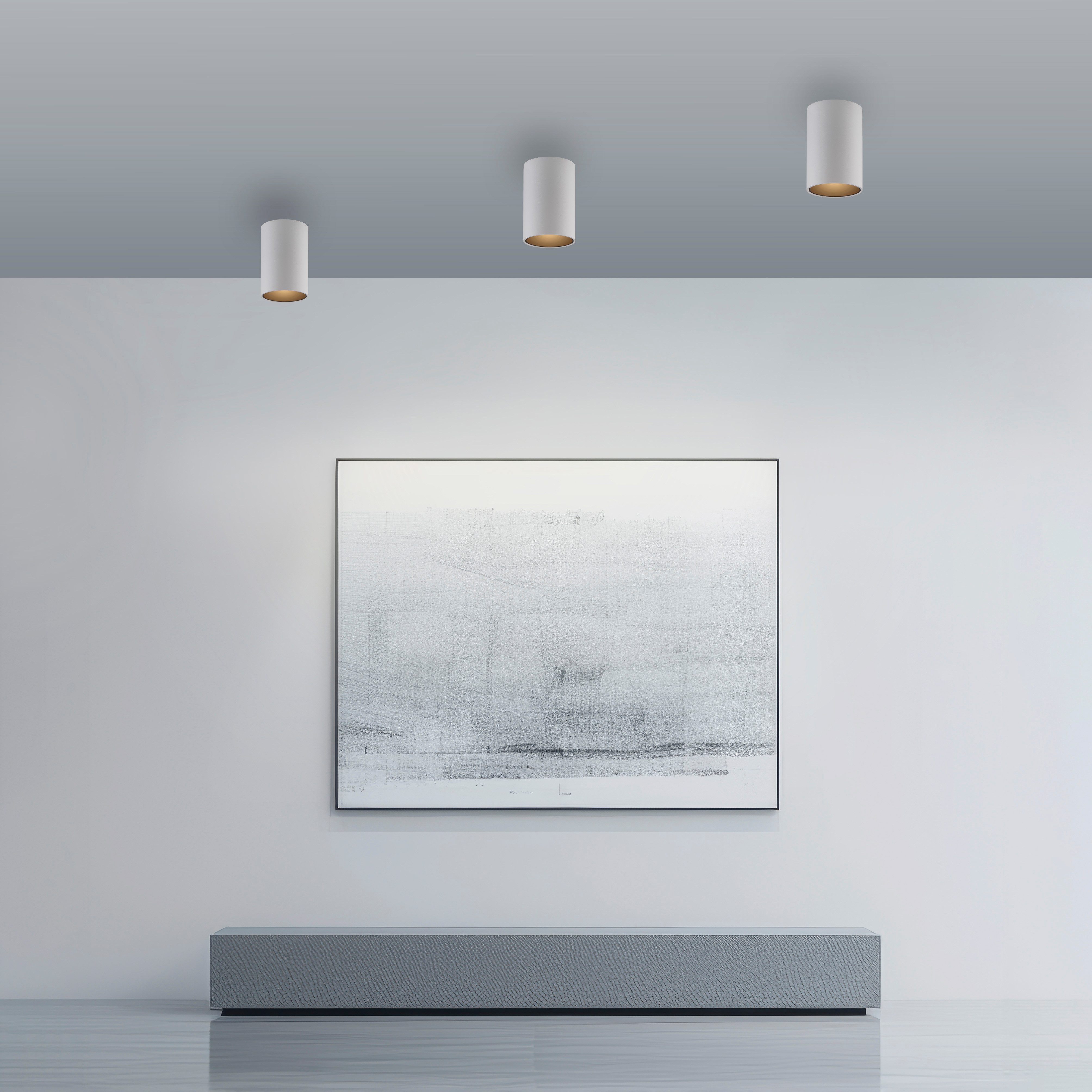Neuhaus PURE LED Deckenleuchte PURE Point, LED fest integriert, Warmweiß, Dimmfähig über separaten Tronicdimmer, IP44