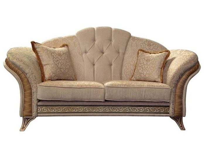 JVmoebel Sofa Sofa 2 Sitzer Couch Design Polster arredoclassic Zweisitzer Made in Europe VZ10184